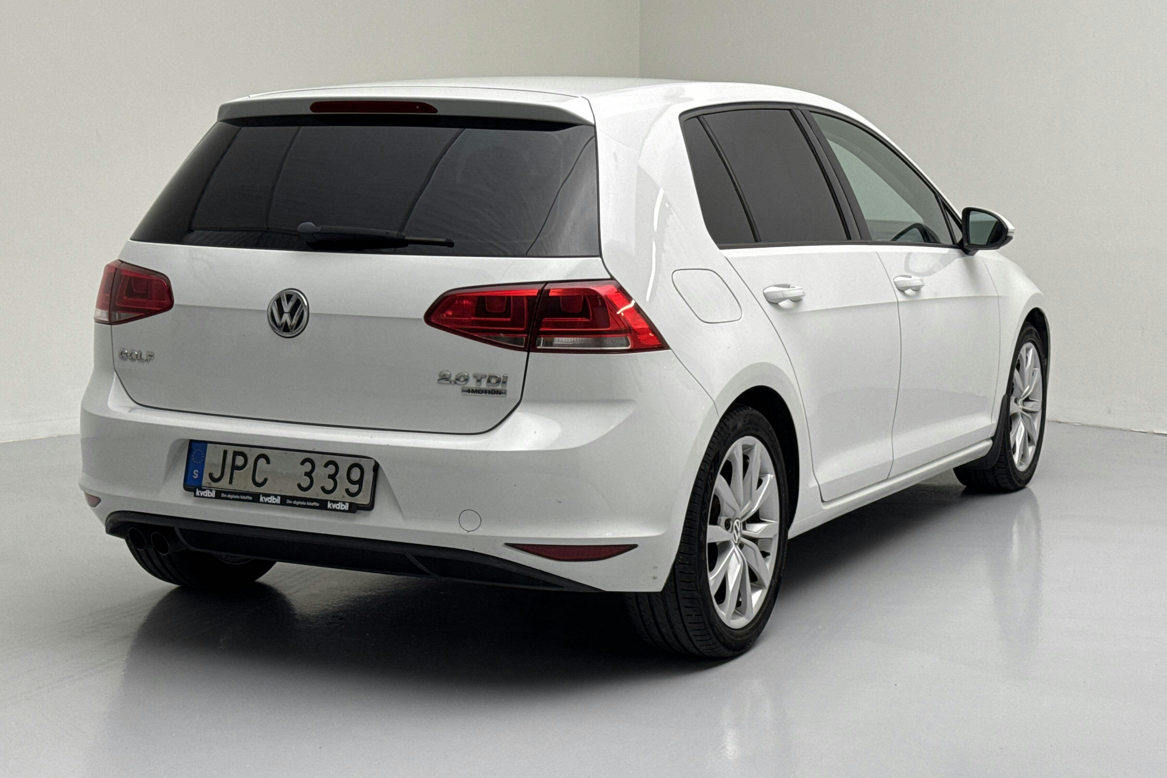 VW Golf VII 2.0 TDI BlueMotion Technology 5dr 4Motion (150hk) - 21 098 mil - Manuell - vit - 2013