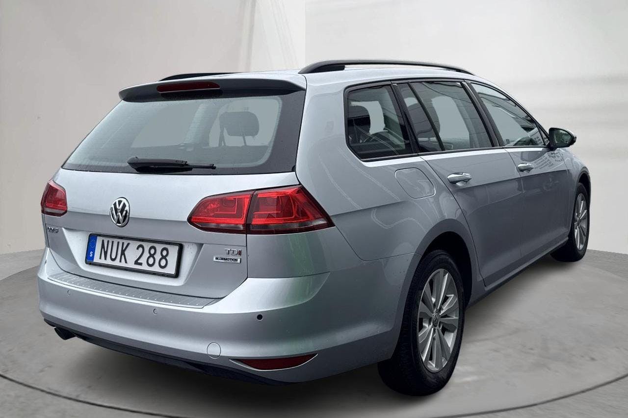 VW Golf VII 1.6 TDI BlueMotion Sportscombi (110hk) - 188 660 km - Manual - silver - 2016