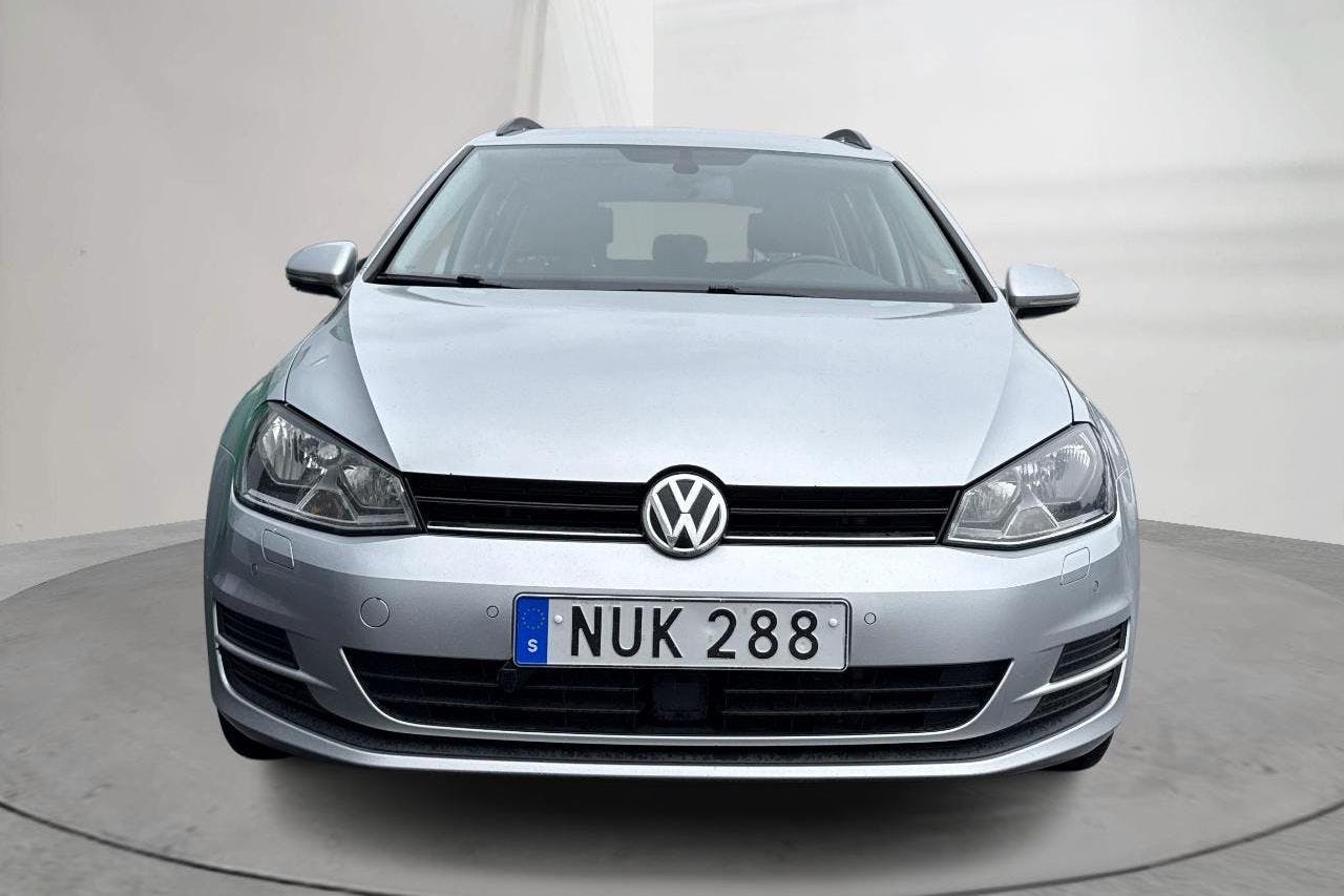 VW Golf VII 1.6 TDI BlueMotion Sportscombi (110hk) - 188 660 km - Manual - silver - 2016