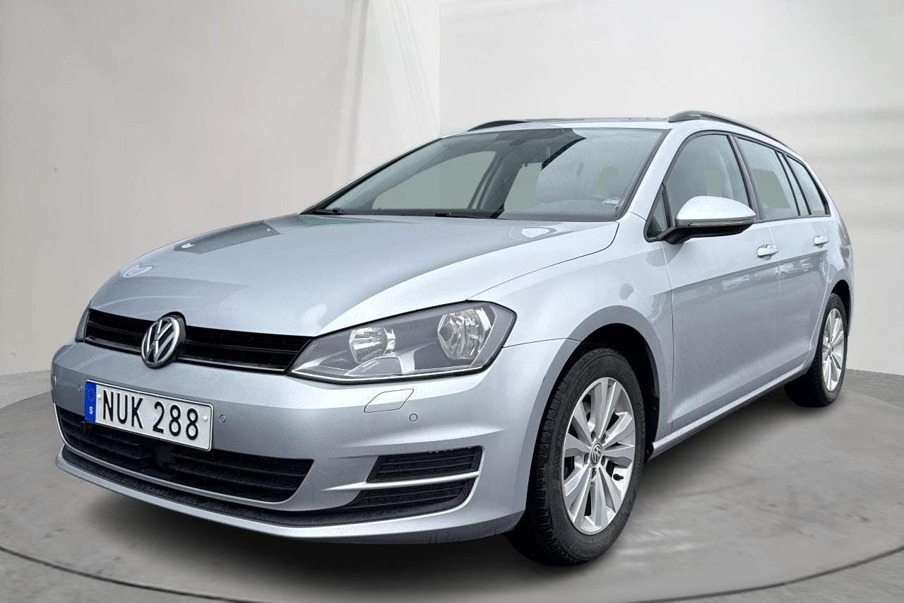 VW Golf VII 1.6 TDI BlueMotion Sportscombi (110hk) - 188 660 km - Manual - silver - 2016