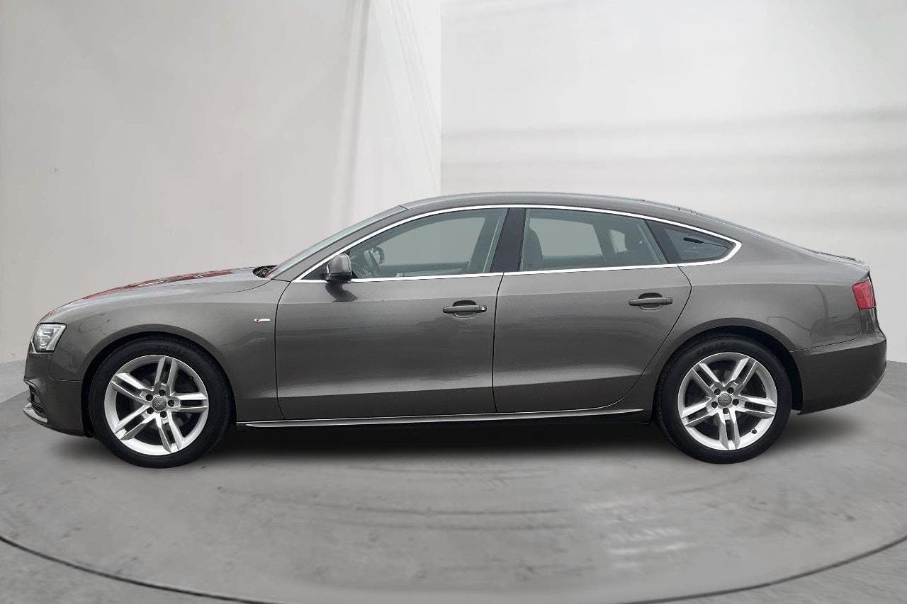 Audi A5 2.0 TDI Clean diesel Sportback quattro (190hk) - 12 183 mil - Automat - grå - 2015