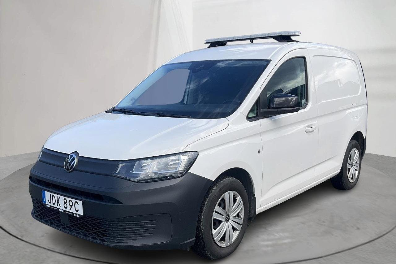 VW Caddy Cargo 2.0 TDI Skåp (122hk) - 92 650 km - Automaatne - valge - 2022