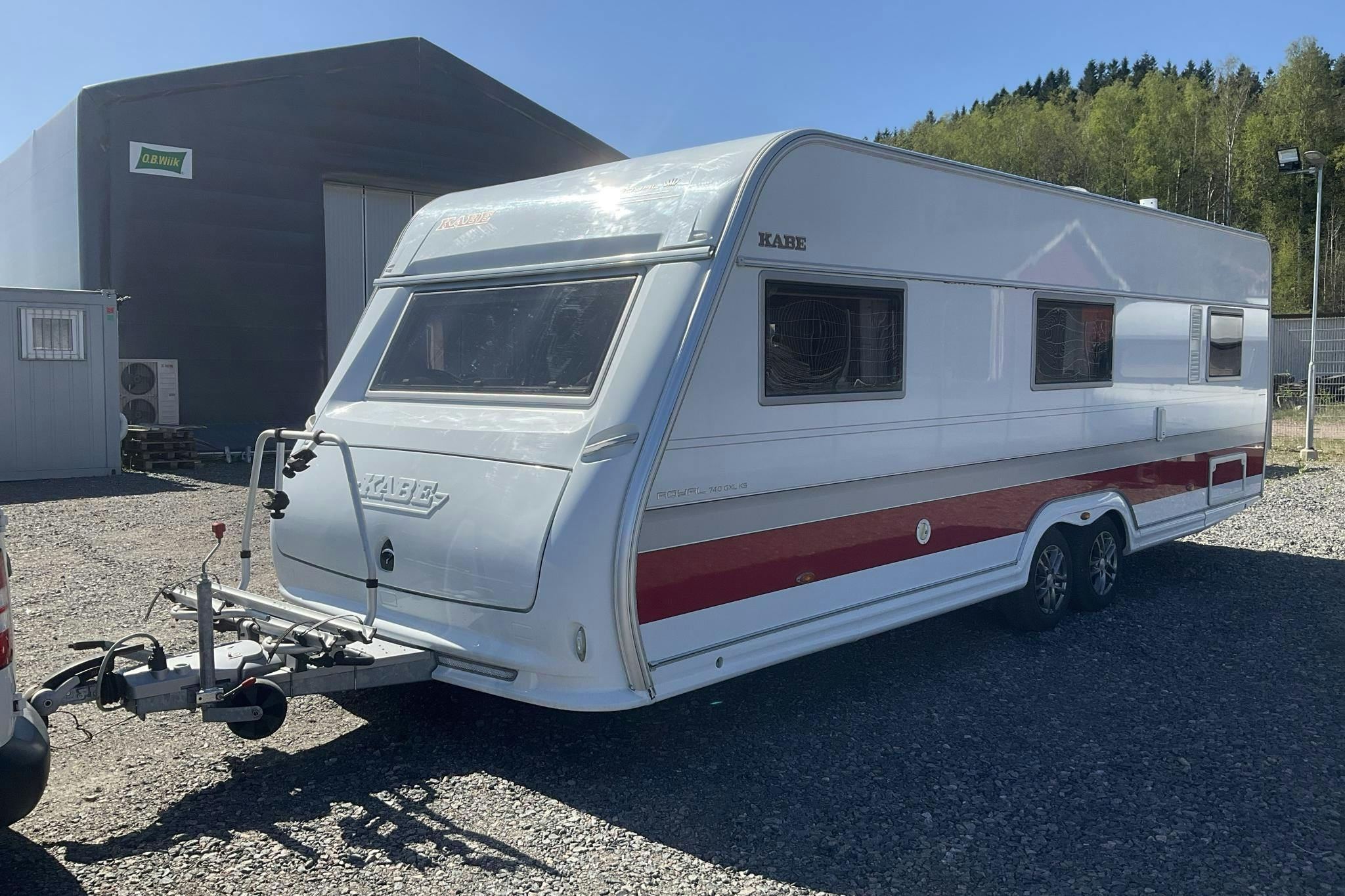 KABE ROYAL 740 GXL KS Husvagn med förtält & AC - 0 km - 2016