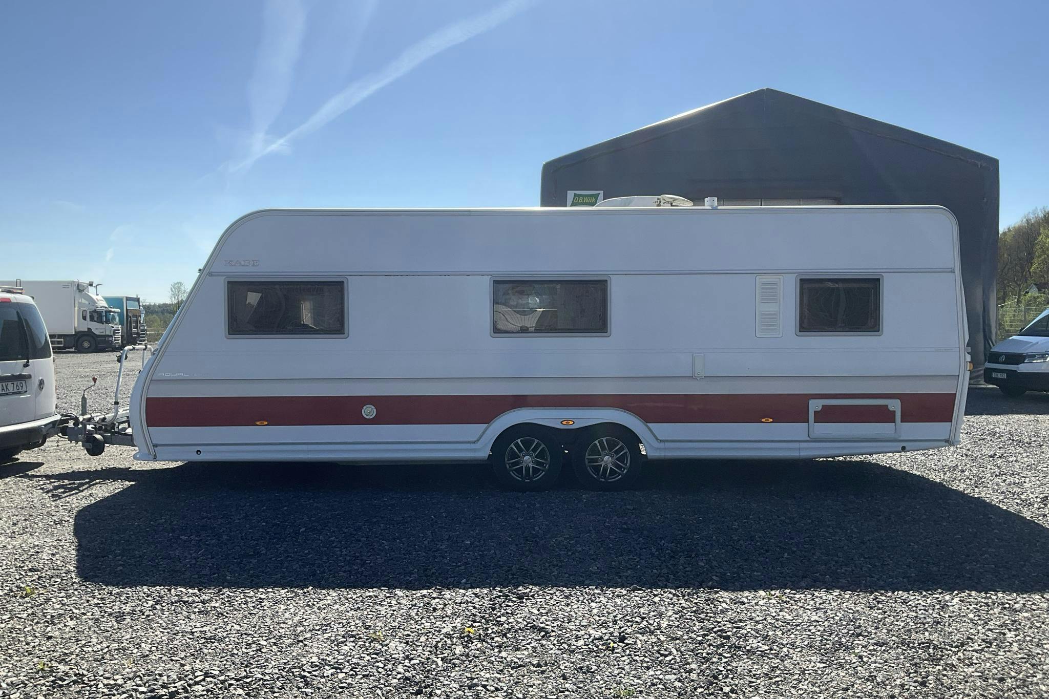 KABE ROYAL 740 GXL KS Husvagn med förtält & AC - 0 km - 2016
