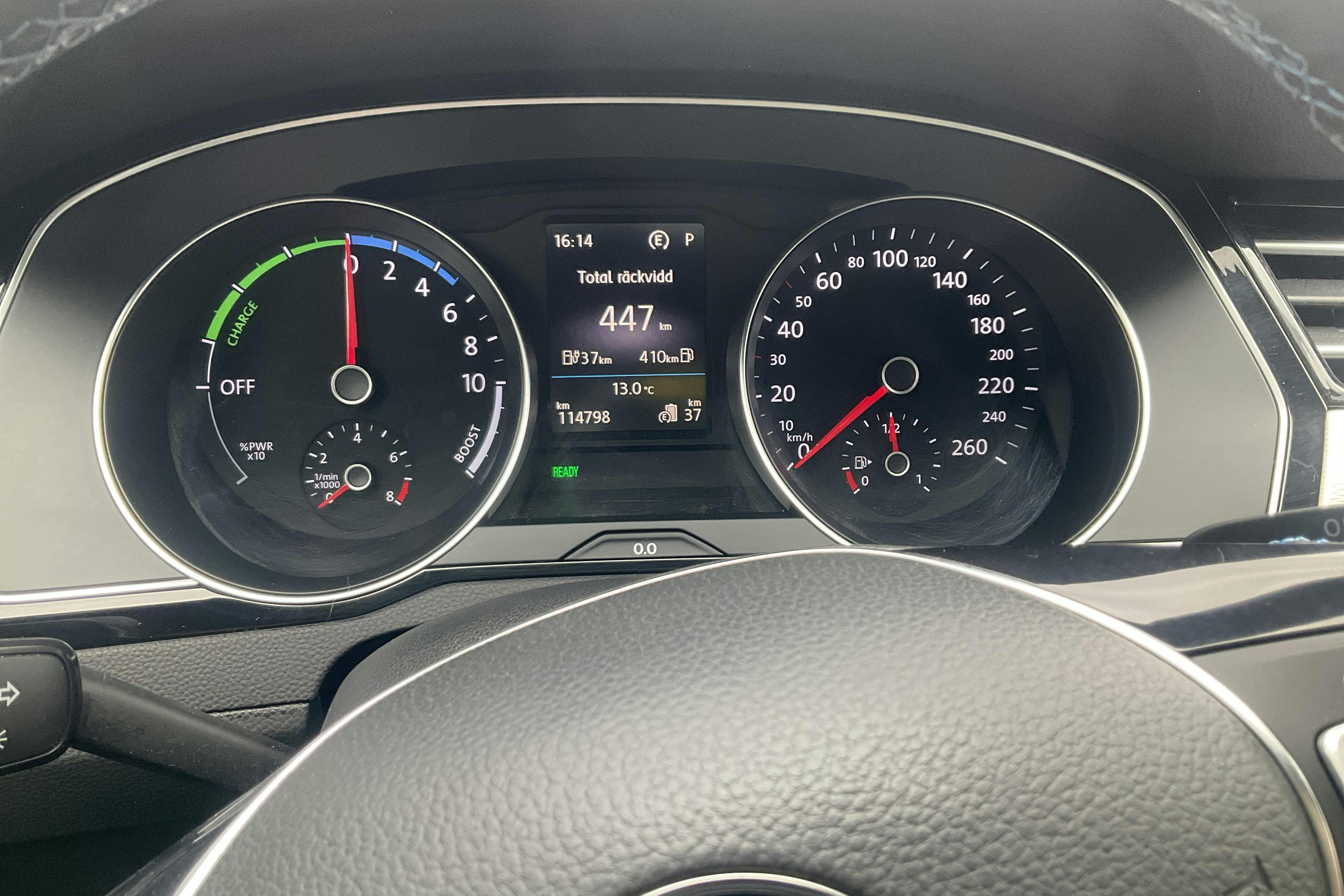 VW Passat 1.4 Plug-in-Hybrid Sportscombi (218hk) - 114 800 km - Automatic - Dark Grey - 2017