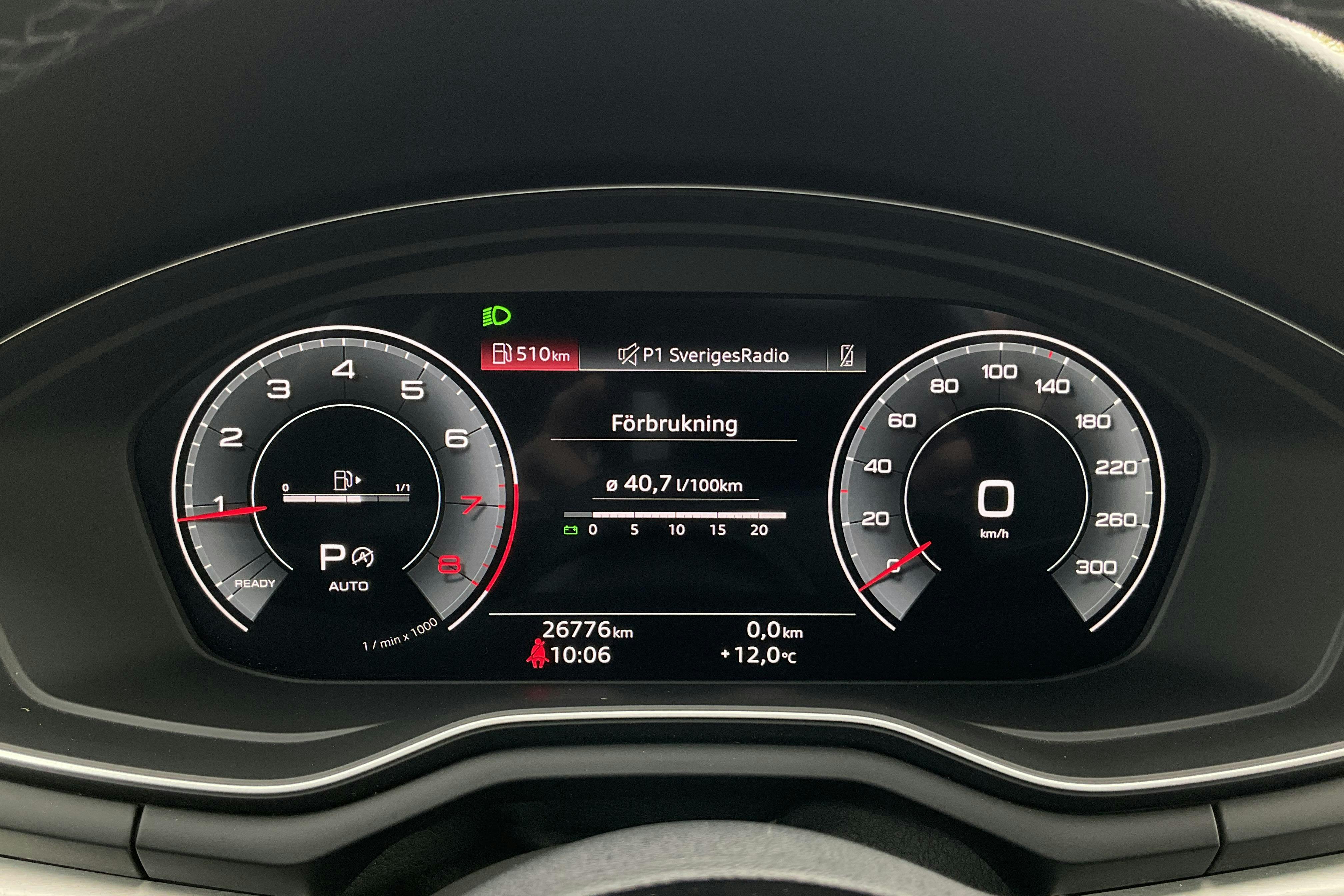 Audi A5 Sportback 45 TFSI quattro LCI (265hk) - 2 678 mil - Automat - röd - 2022