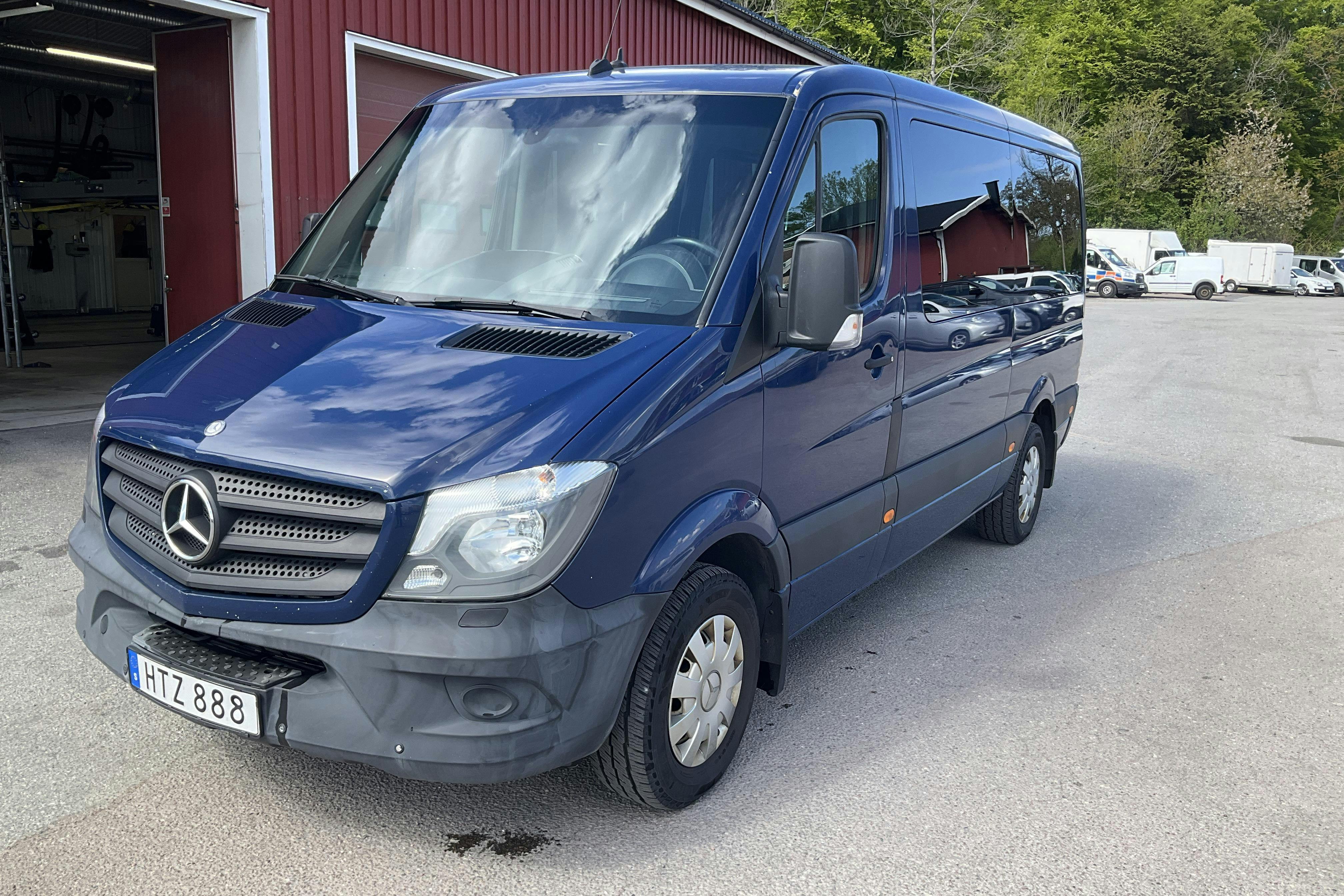 Mercedes Sprinter 316 NGT (156hk) - 15 584 mil - Automat - Dark Blue - 2015