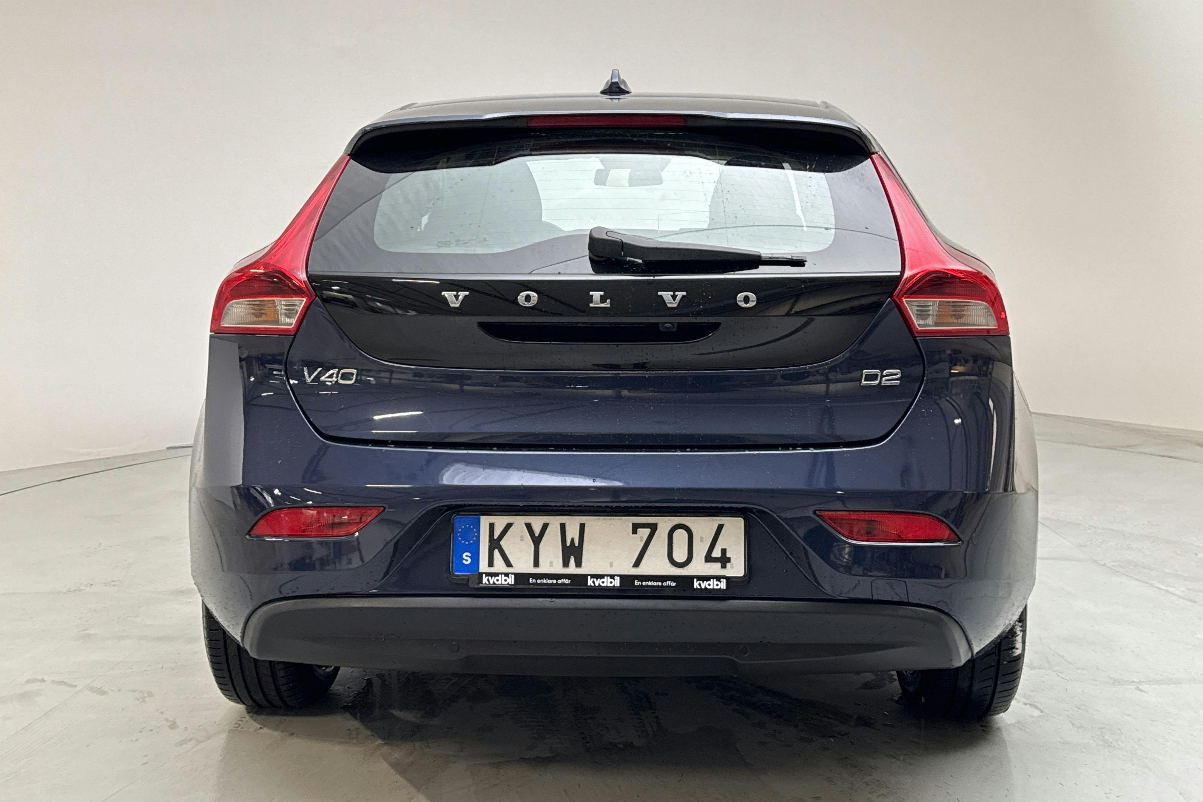 Volvo V40 D2 (115hk) - 122 110 km - Manual - blue - 2013