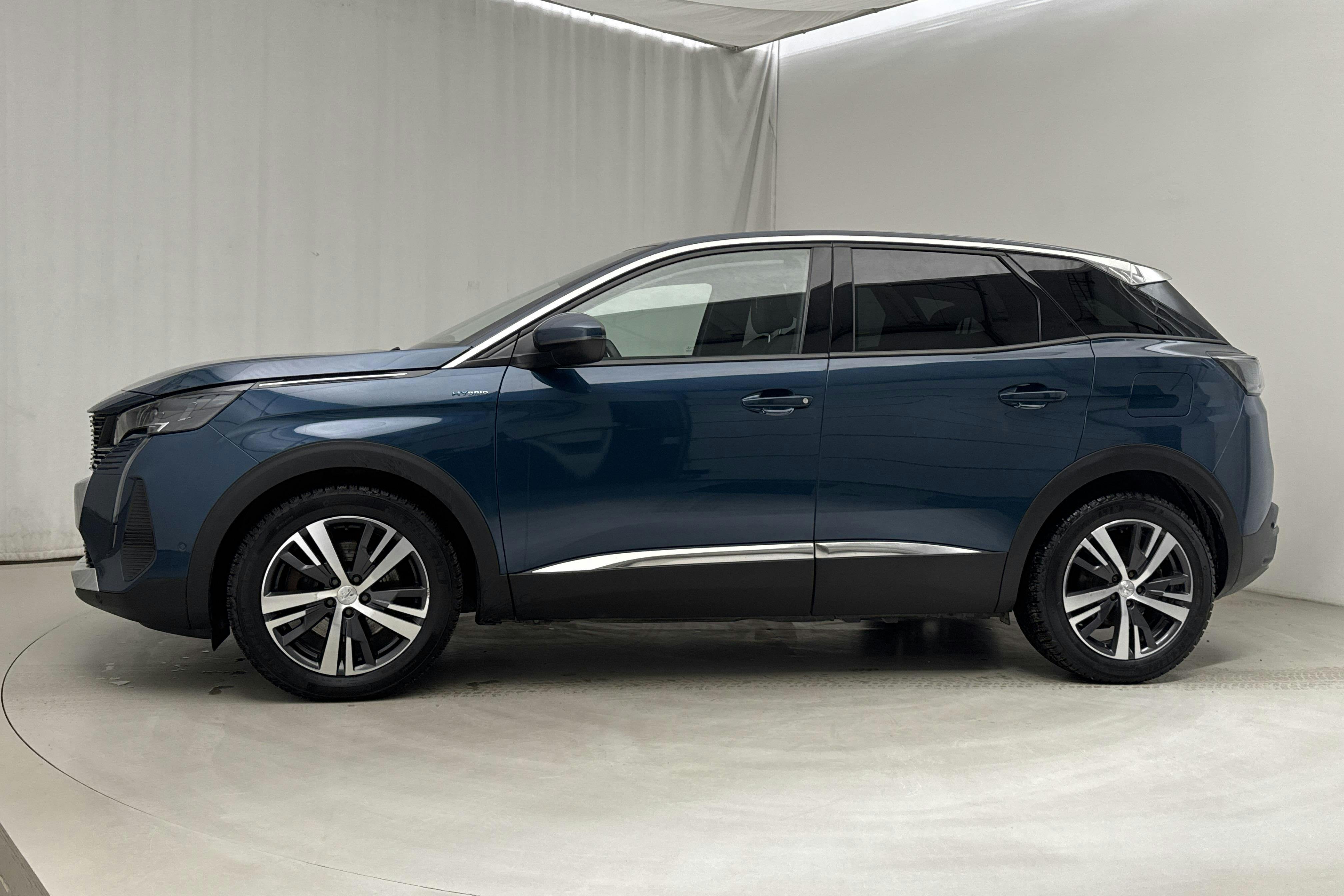 Peugeot 3008 1.6 Plug-in Hybrid (225hk) - 79 480 km - Automatic - blue - 2021