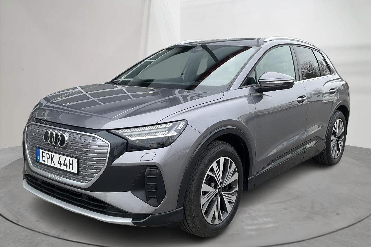 Audi Q4 50 e-tron quattro 77 kWh (299hk) - 52 020 km - Automaattinen - harmaa - 2022