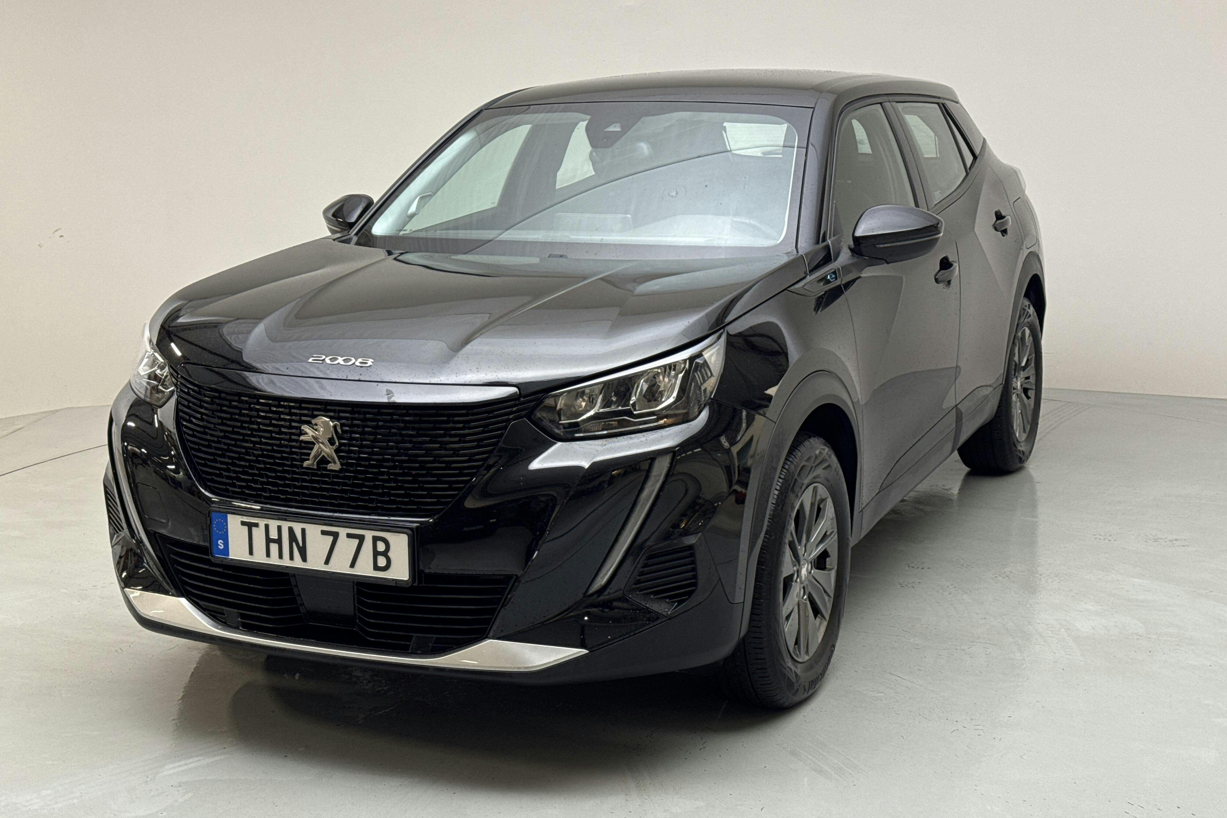 Peugeot e-2008 50 kWh (136hk) - 43 380 km - Automatyczna - czarny - 2022