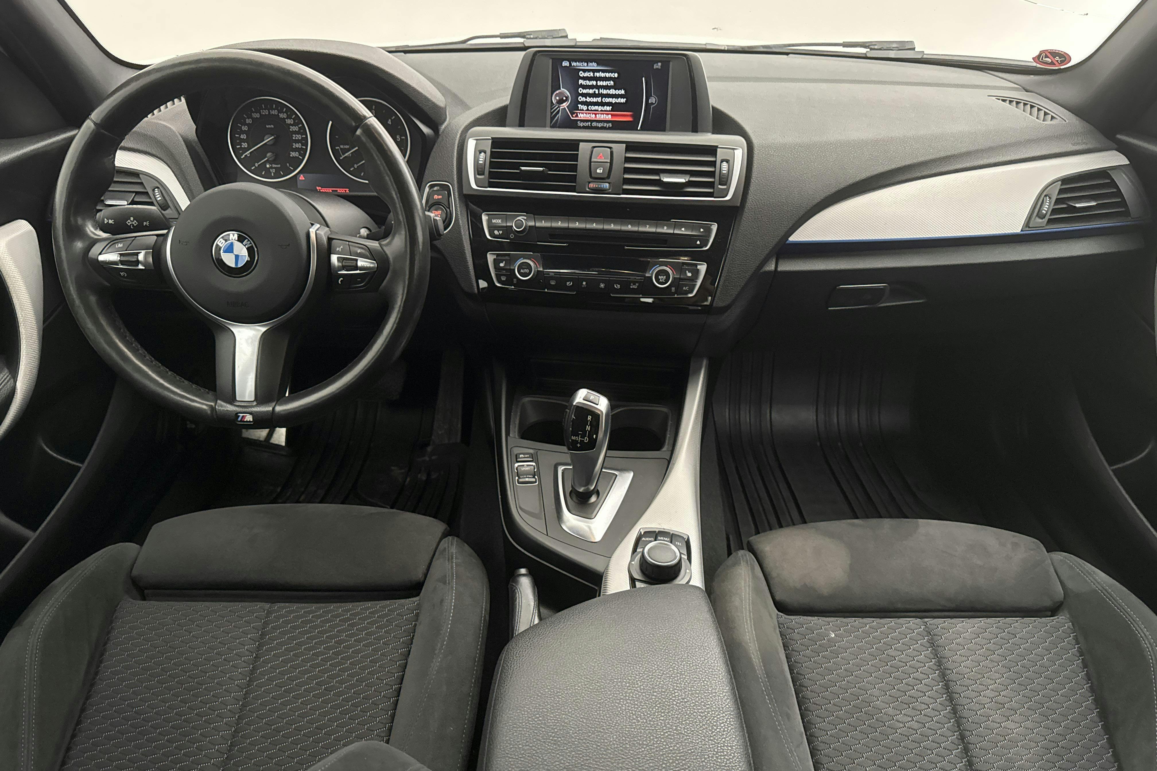 BMW 118d 5dr, F20 (150hk) - 142 320 km - Automatic - white - 2016