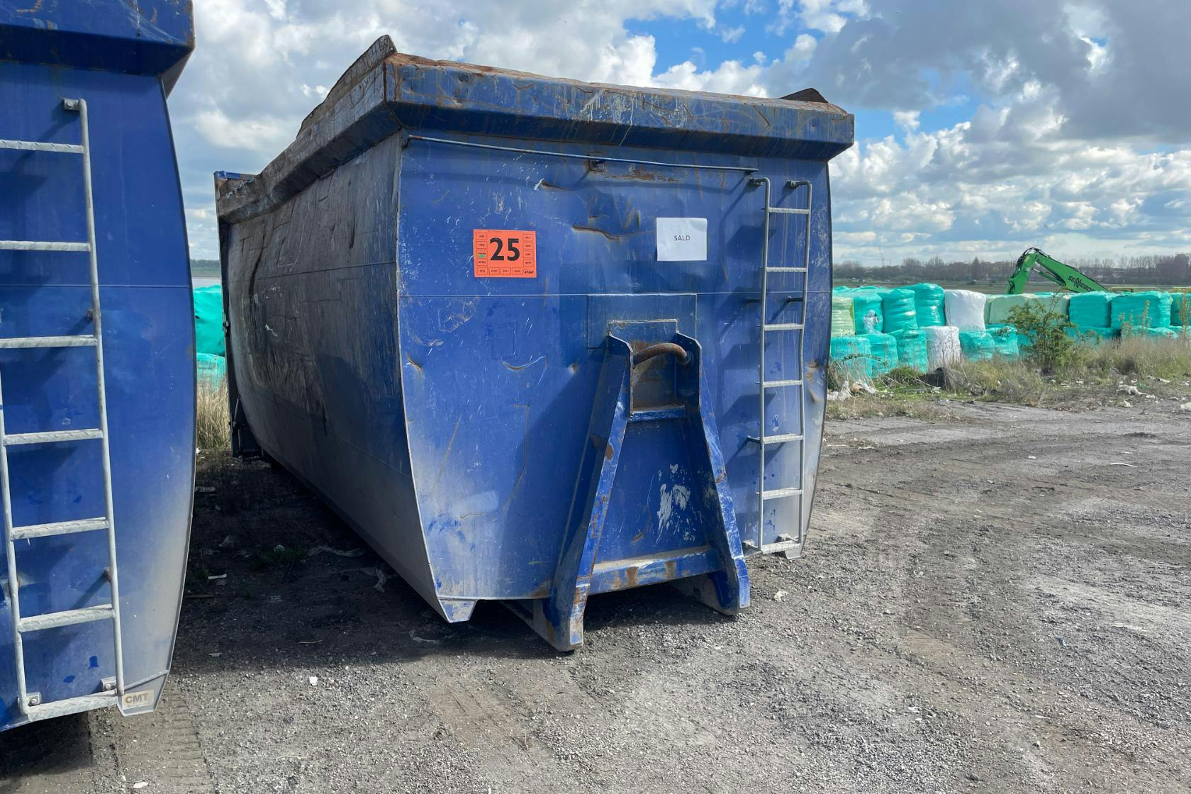 Container med hängande läm dörrar  ca 36 kubik - 0 km - 2020