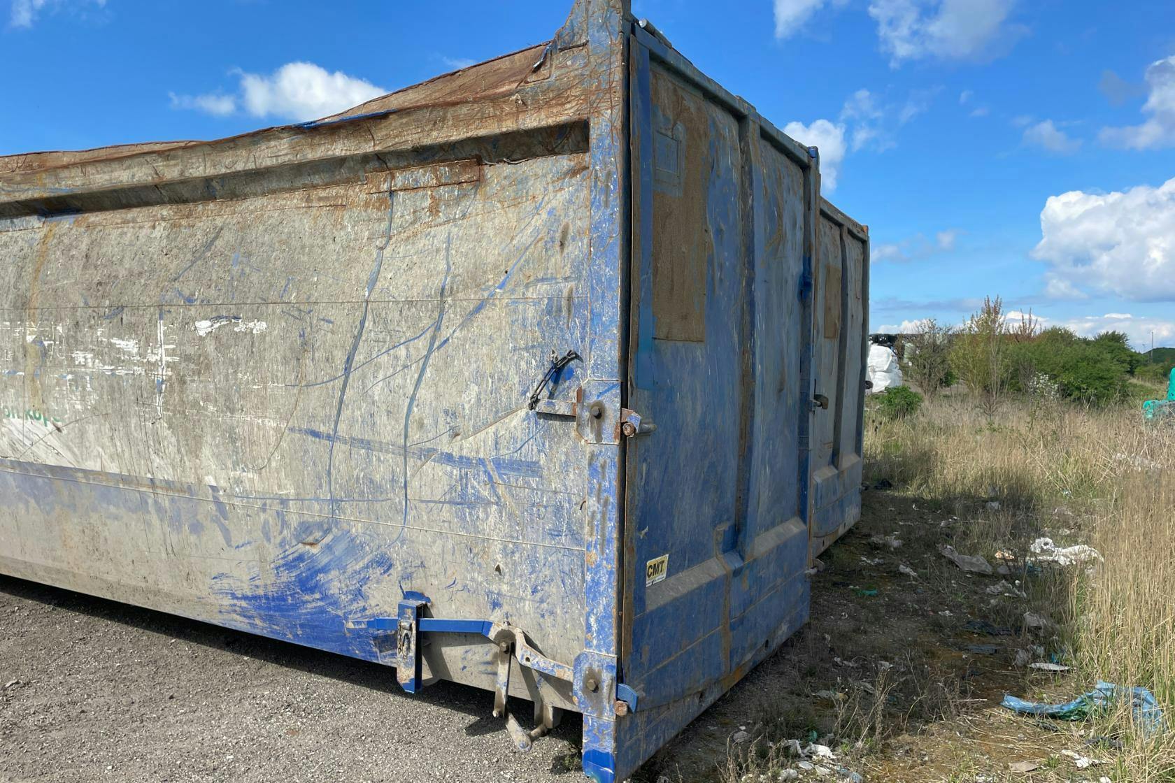 Container med hängande läm dörrar  ca 36 kubik - 0 km - 2020