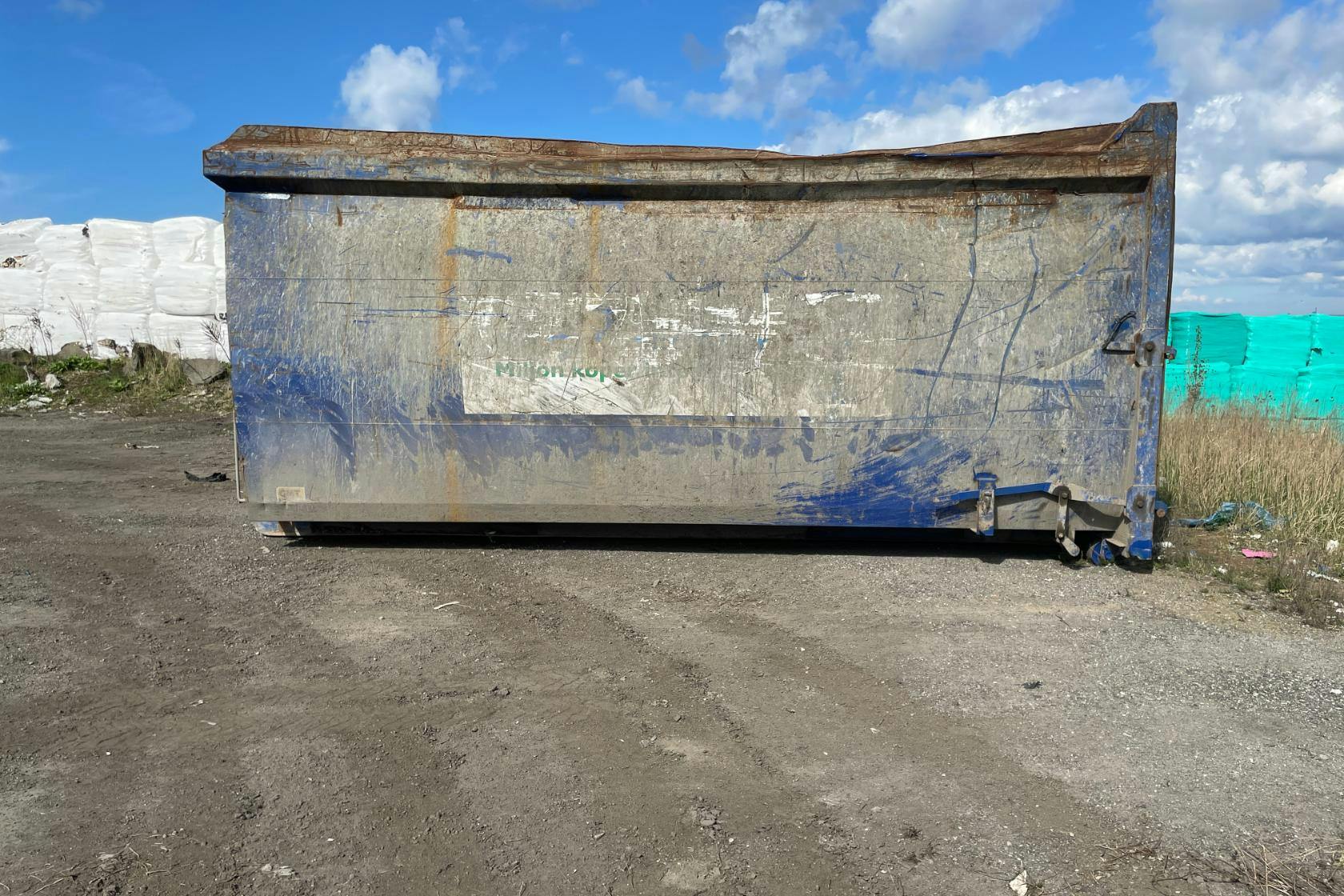 Container med hängande läm dörrar  ca 36 kubik - 0 km - 2020