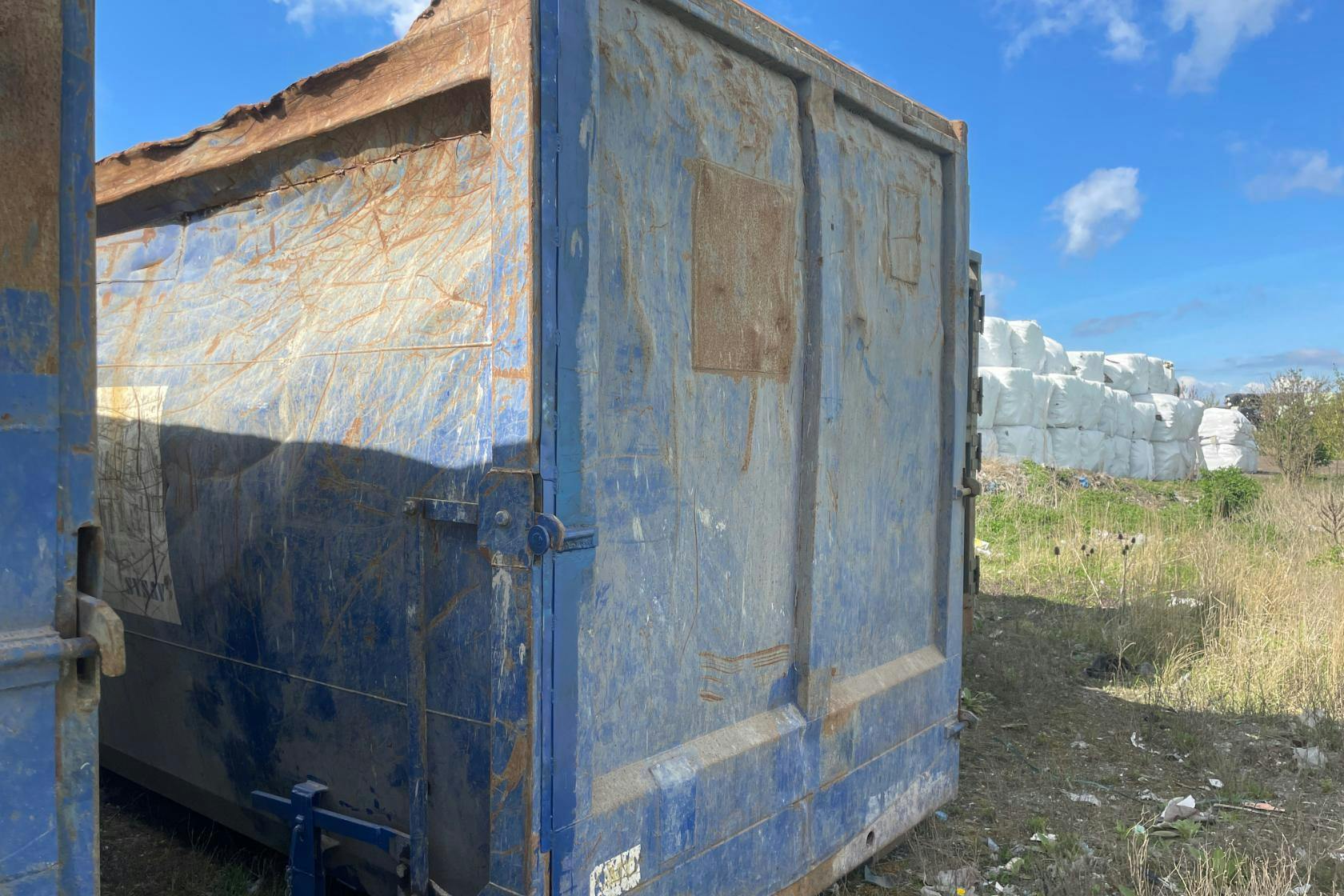 Container med hängande läm dörrar 36 kubik - 0 km - 2020