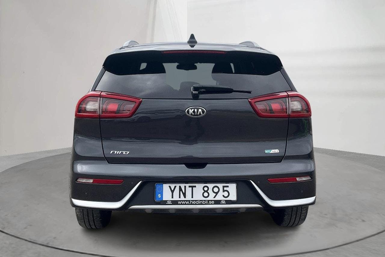 KIA Niro Hybrid 1.6 (141hk) - 65 120 km - Automatic - gray - 2018