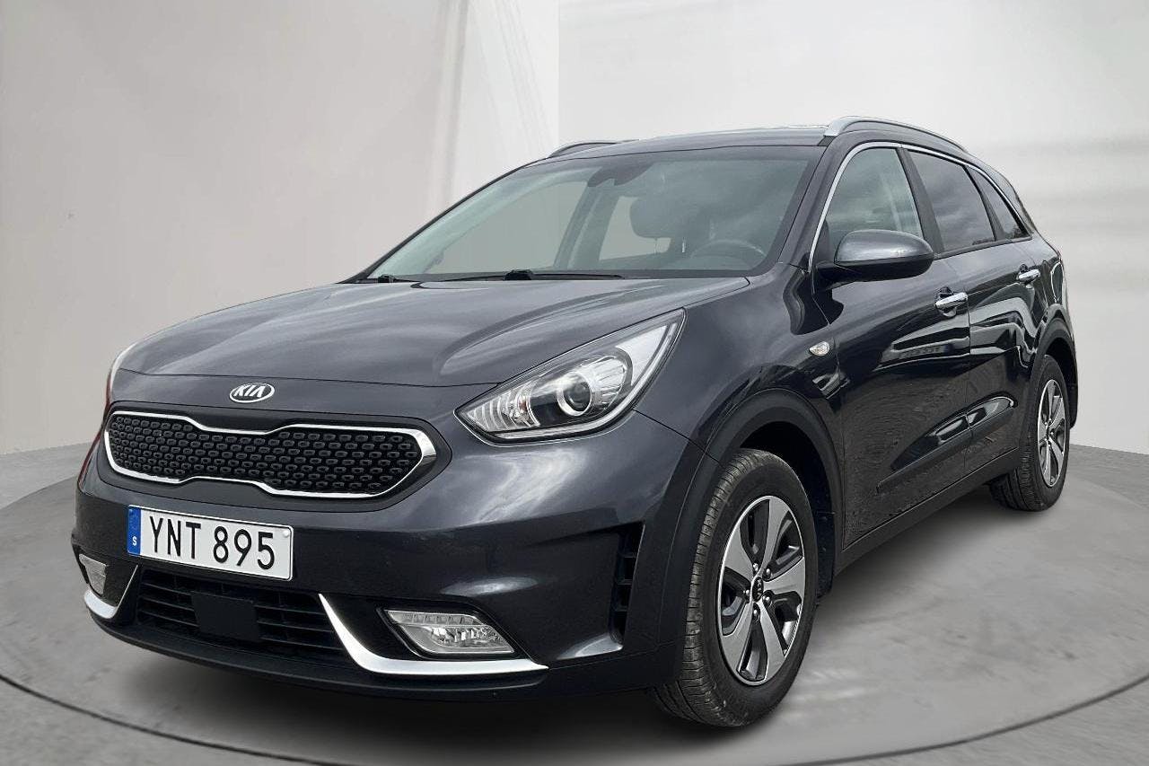 KIA Niro Hybrid 1.6 (141hk) - 65 120 km - Automatic - gray - 2018
