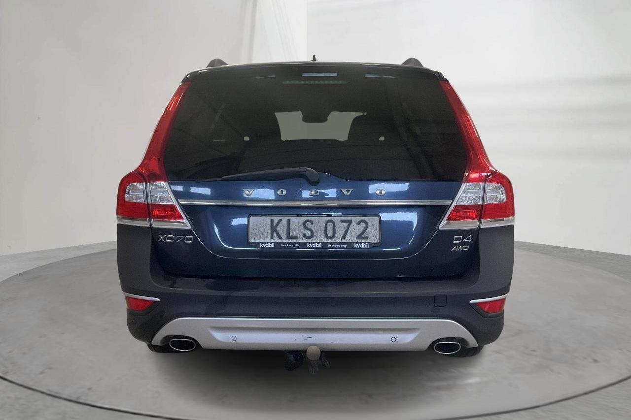Volvo XC70 II D4 AWD (181hk) - 215 370 km - Manualna - niebieski - 2014