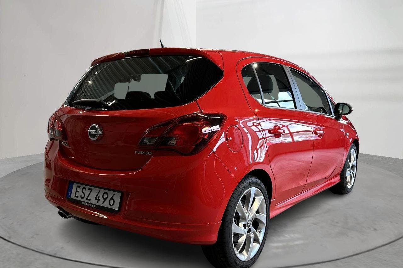 Opel Corsa 1.4 Turbo ECOTEC  5dr (100hk) - 9 812 mil - Manuell - röd - 2019