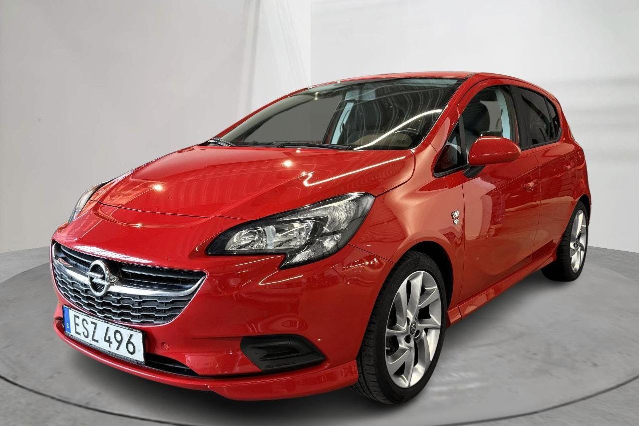 Opel Corsa 1.4 Turbo ECOTEC  5dr (100hk) - 98 120 km - Käsitsi - punane - 2019