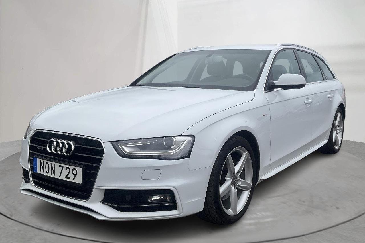 Audi A4 2.0 TDI Avant quattro (177hk) - 129 020 km - Automaatne - valge - 2014