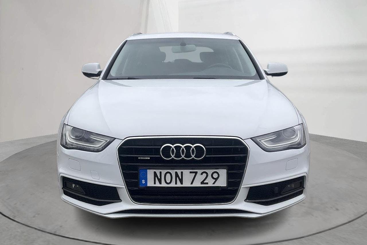 Audi A4 2.0 TDI Avant quattro (177hk) - 129 020 km - Automaatne - valge - 2014