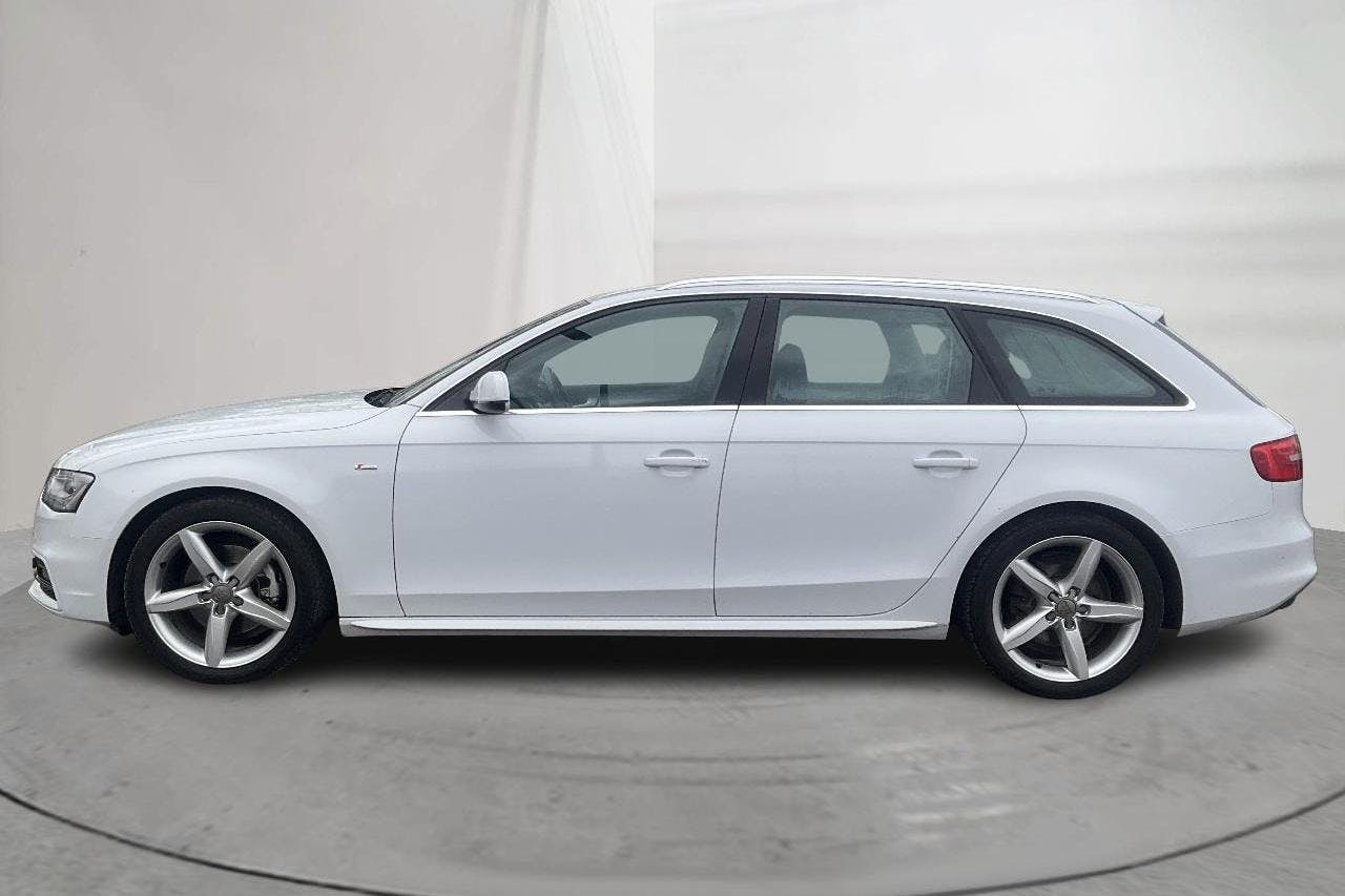 Audi A4 2.0 TDI Avant quattro (177hk) - 129 020 km - Automaatne - valge - 2014