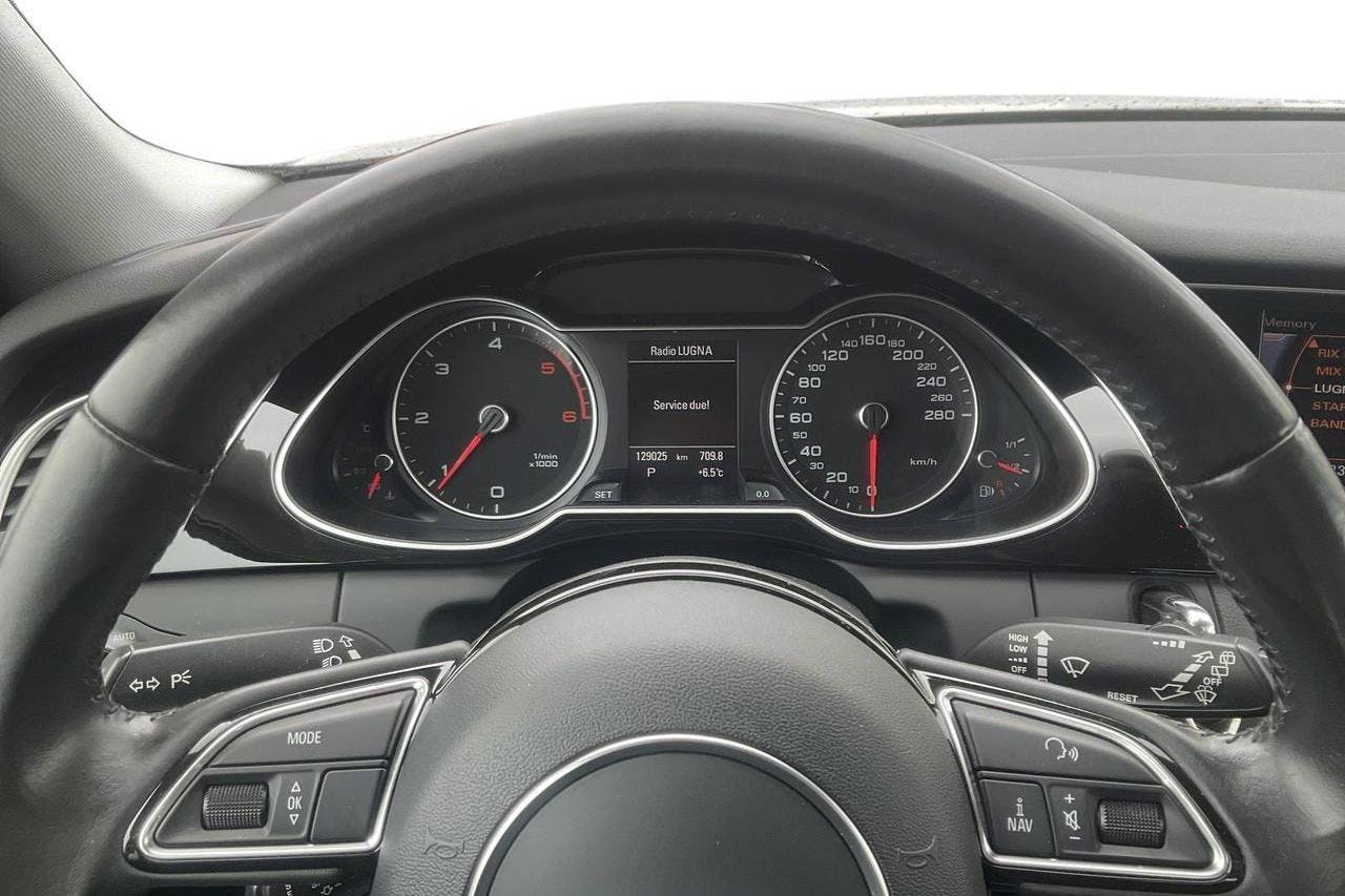 Audi A4 2.0 TDI Avant quattro (177hk) - 129 020 km - Automaatne - valge - 2014