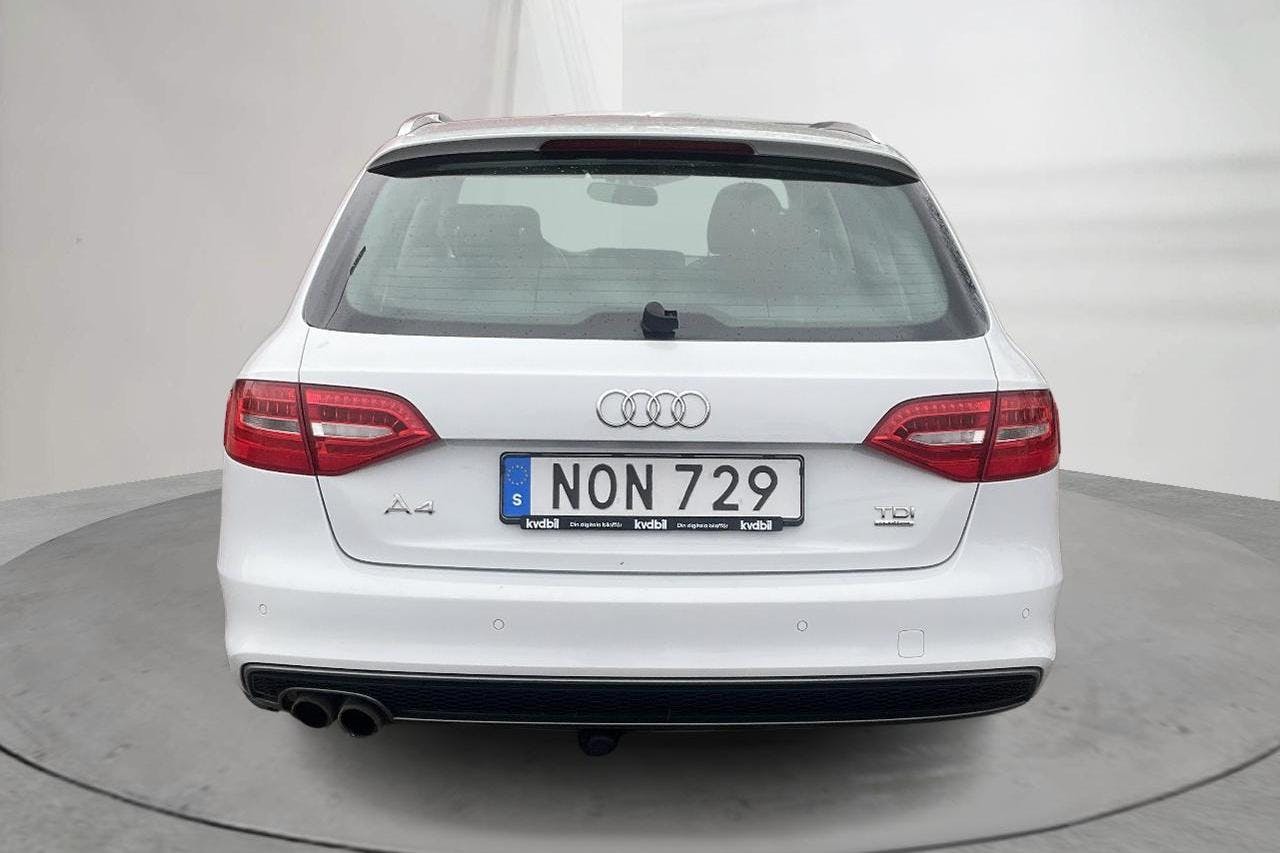 Audi A4 2.0 TDI Avant quattro (177hk) - 129 020 km - Automaatne - valge - 2014