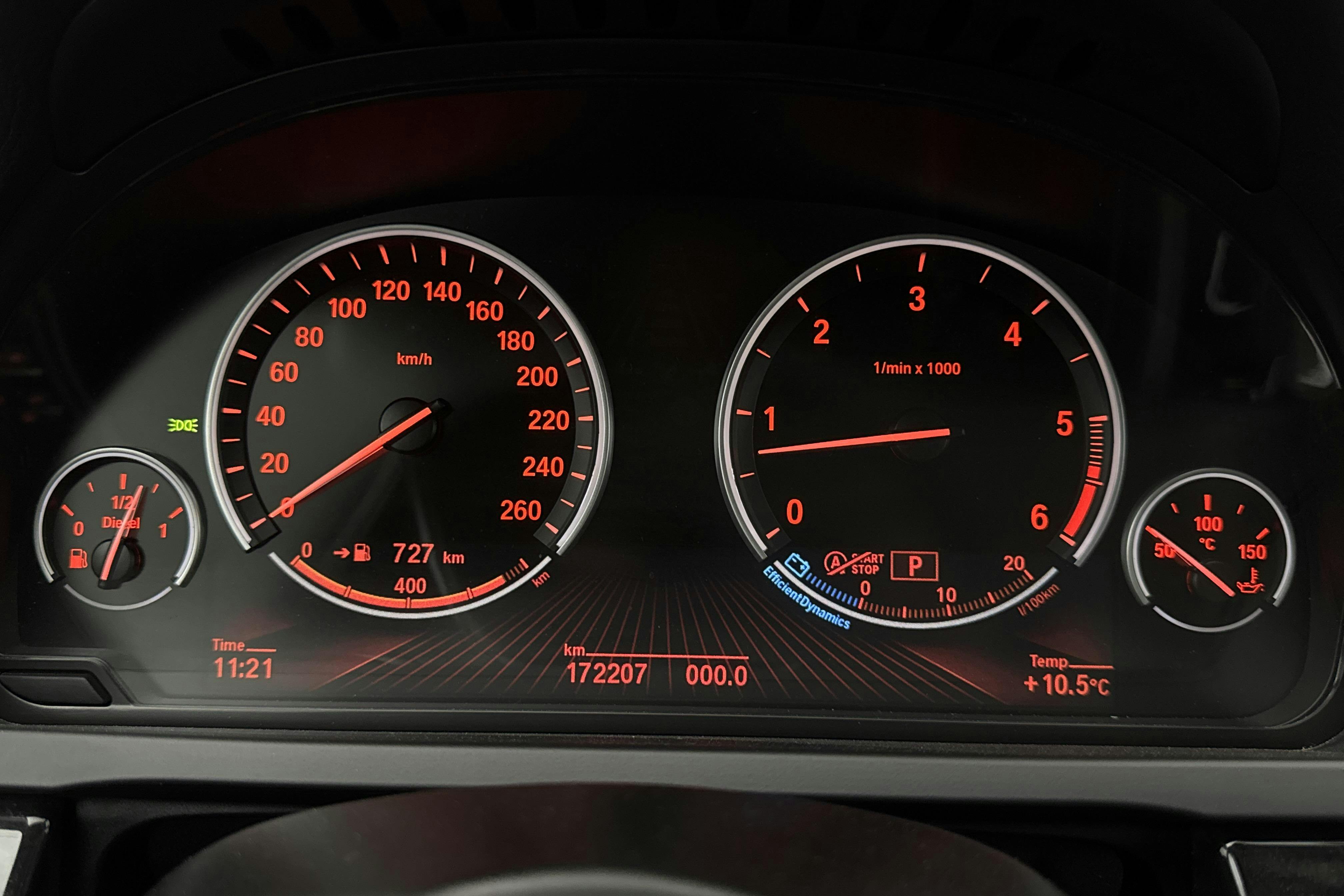 BMW 730d xDrive Sedan, F01 (258hk) - 172 210 km - Automatic - gray - 2014