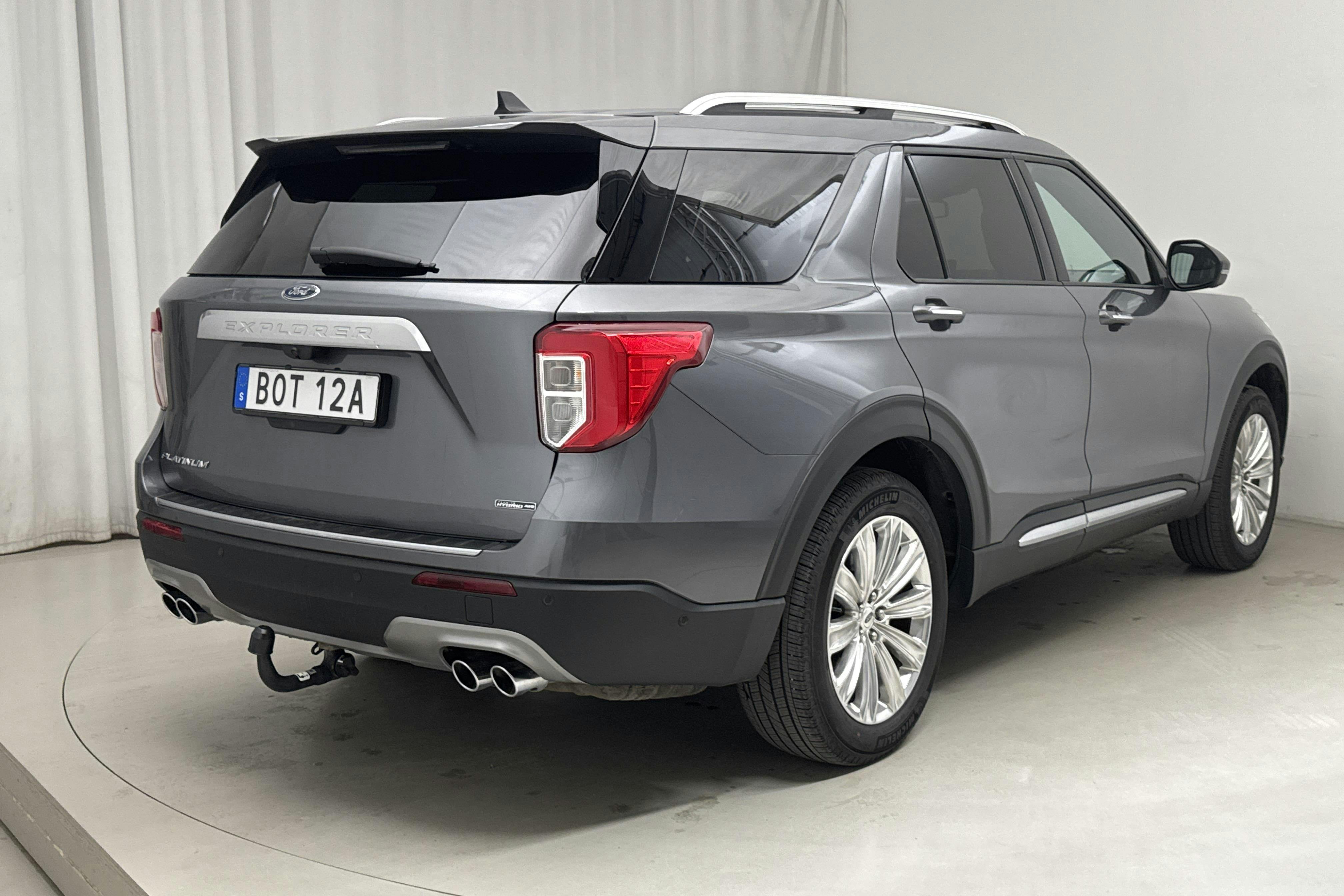 Ford Explorer 3.0T EcoBoost (457hk) - 5 402 mil - Automat - grå - 2021