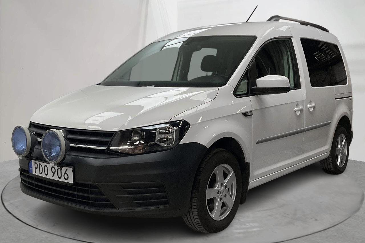 VW Caddy Life 1.4 TGI (110hk) - 6 268 mil - Manuell - vit - 2017