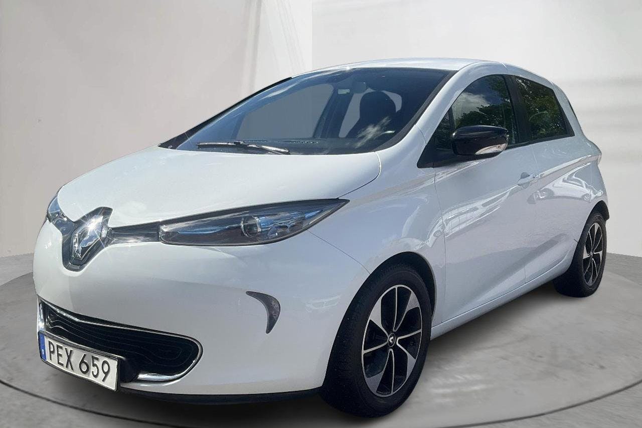 Renault Zoe 41 kWh R90 (92hk) - 82 210 km - Automatic - white - 2017