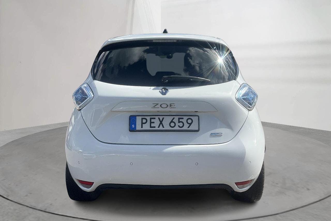 Renault Zoe 41 kWh R90 (92hk) - 8 221 mil - Automat - vit - 2017