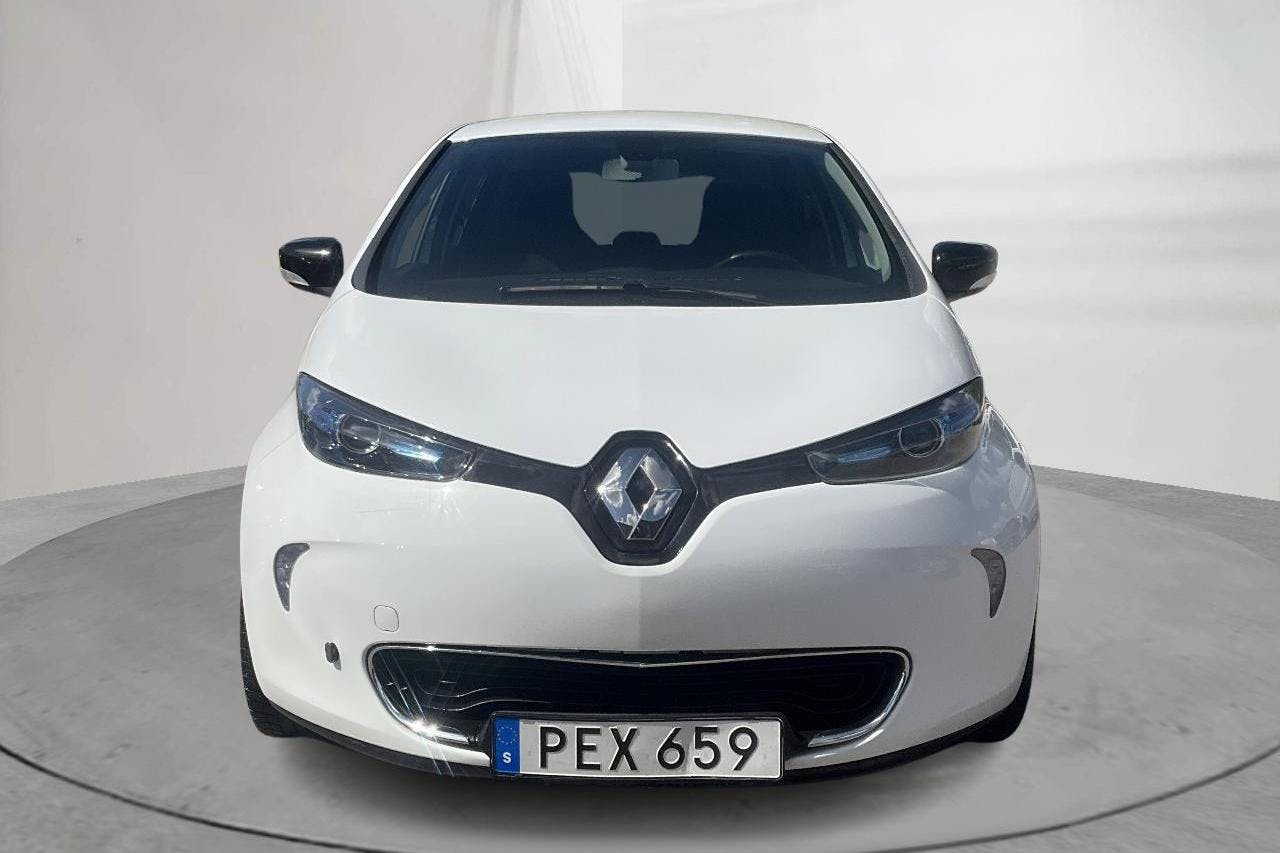 Renault Zoe 41 kWh R90 (92hk) - 8 221 mil - Automat - vit - 2017