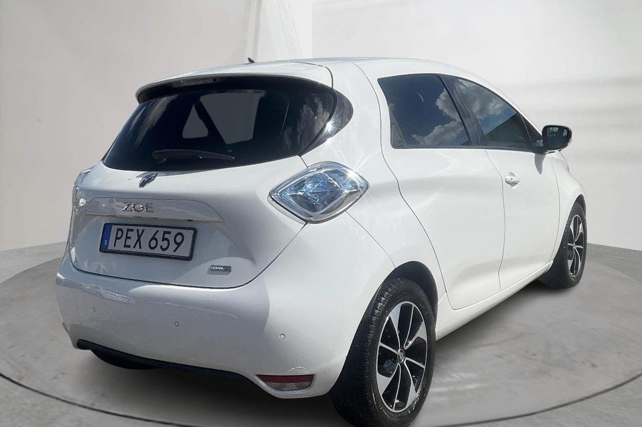 Renault Zoe 41 kWh R90 (92hk) - 8 221 mil - Automat - vit - 2017
