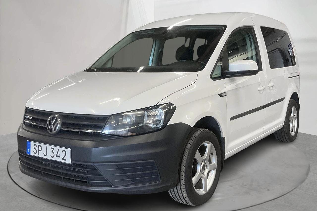 VW Caddy Life 1.4 TGI (110hk) - 144 080 km - Käsitsi - valge - 2016