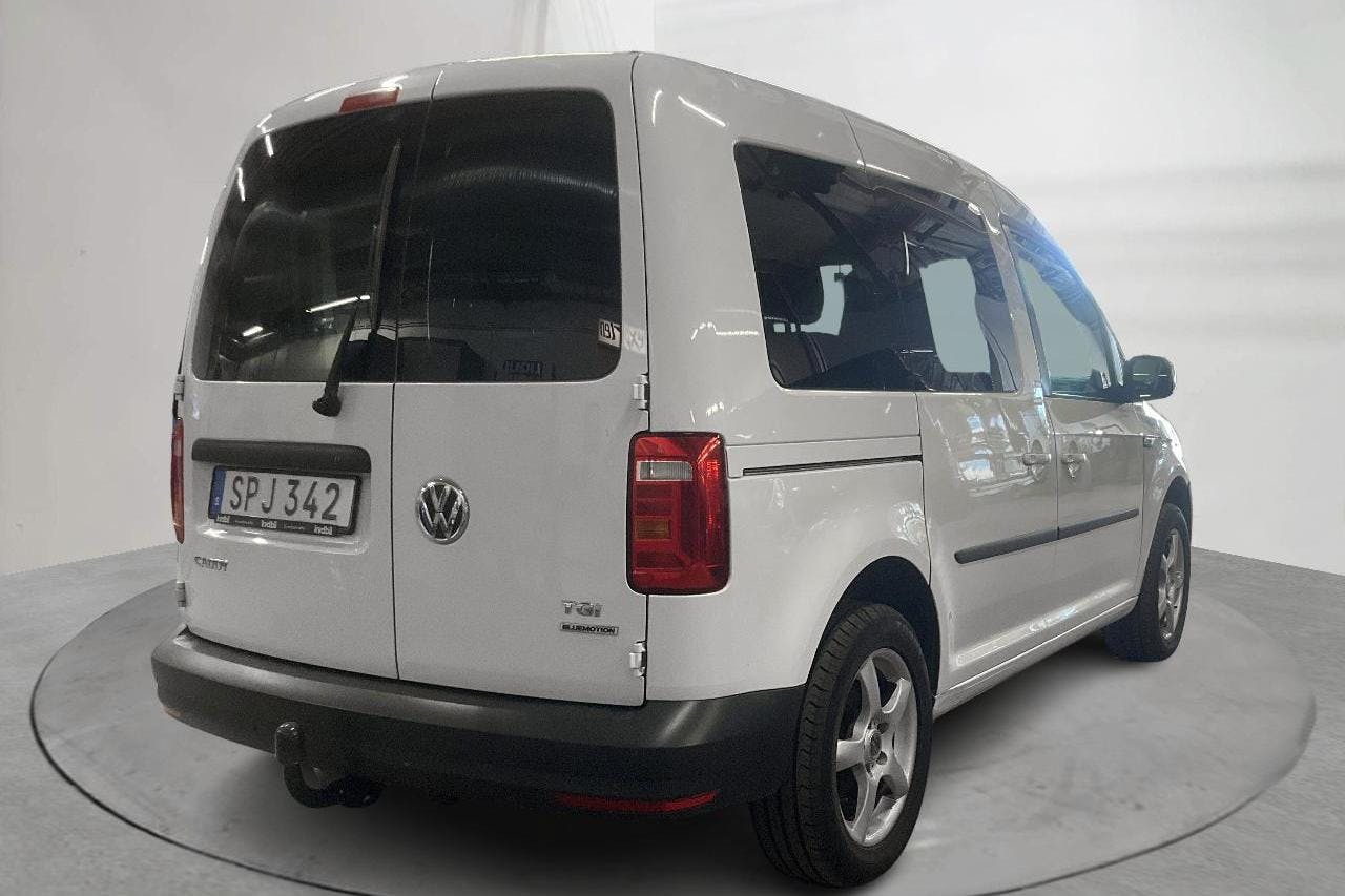VW Caddy Life 1.4 TGI (110hk) - 14 408 mil - Manuell - vit - 2016