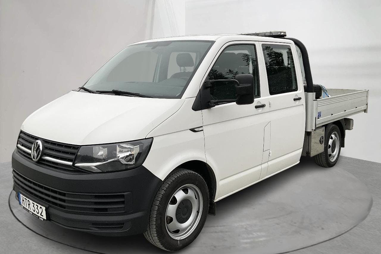 VW Transporter T6 2.0 TDI BMT 4MOTION Pick-up (180hk) - 15 475 mil - Manuell - vit - 2016