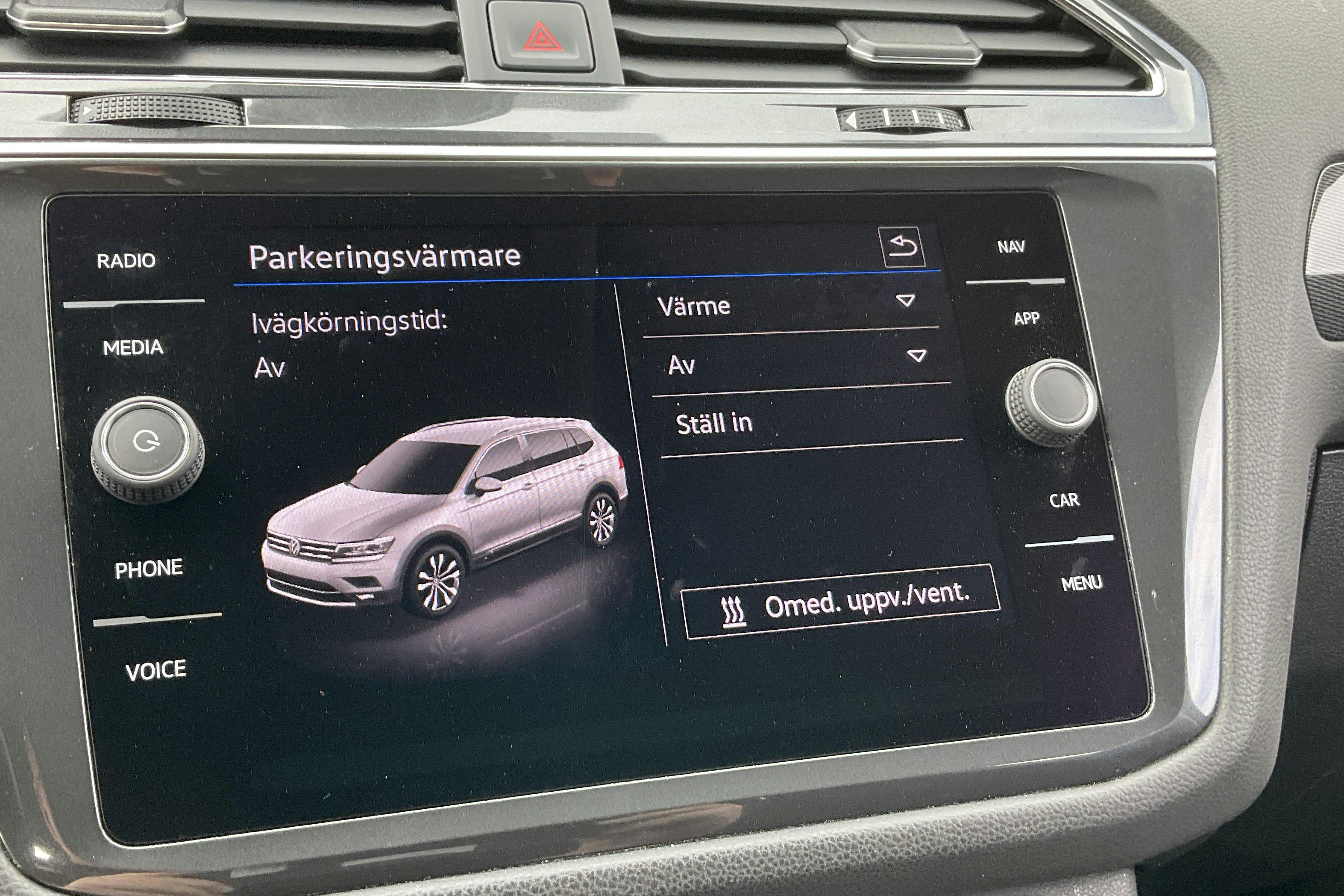 VW Tiguan Allspace 2.0 TDI 4MOTION (200hk) - 188 640 km - Automatic - Light Blue - 2021