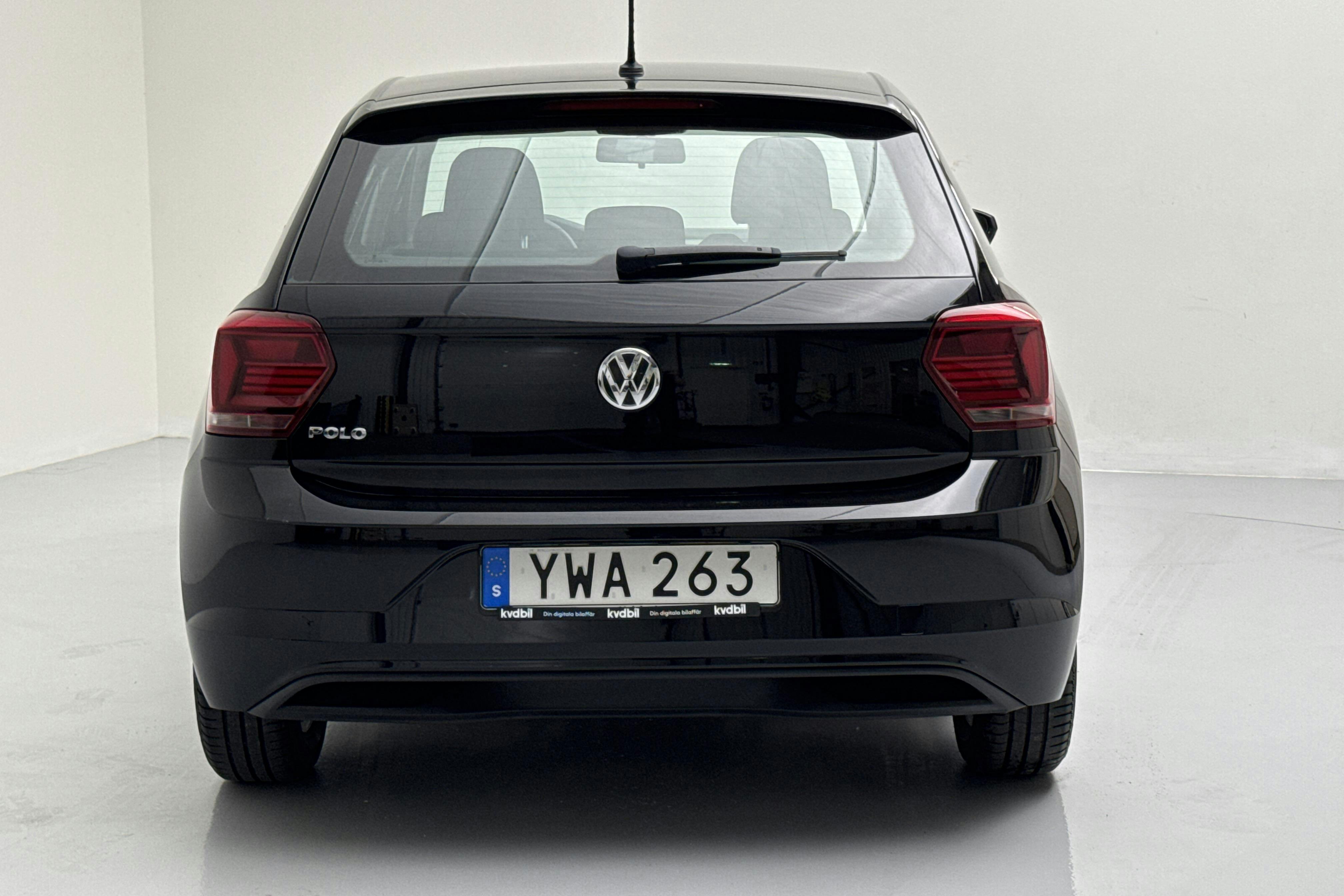 VW Polo 1.0 TSI 5dr (95hk) - 6 898 mil - Automat - svart - 2019