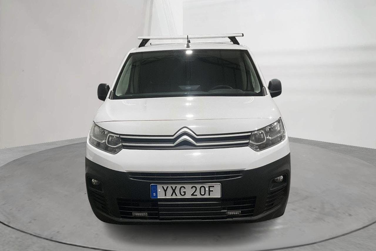 Citroën Berlingo 1.5 BlueHDi Skåp (75hk) - 8 450 mil - Manuell - vit - 2019