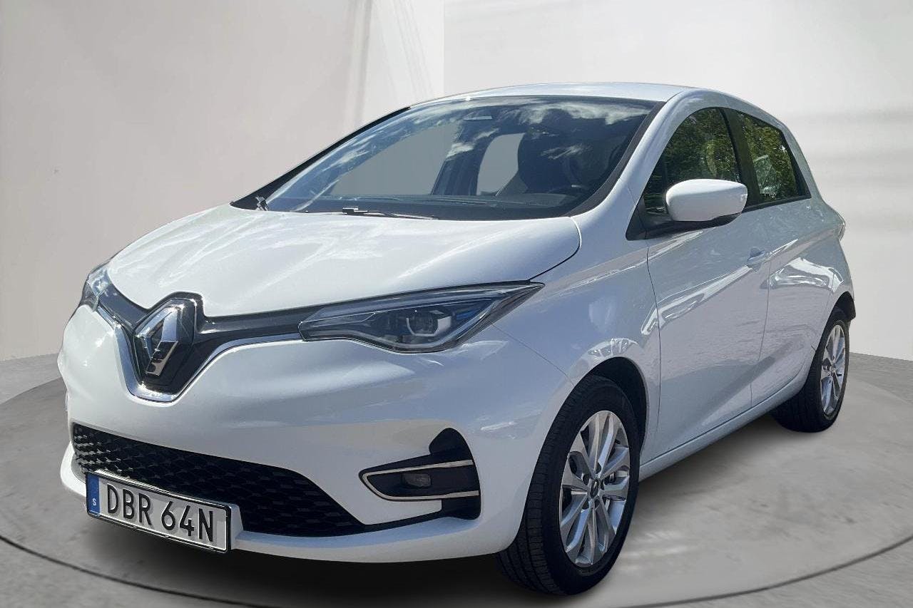 Renault Zoe 52 kWh R110 (108hk) - 6 178 mil - Automat - vit - 2022