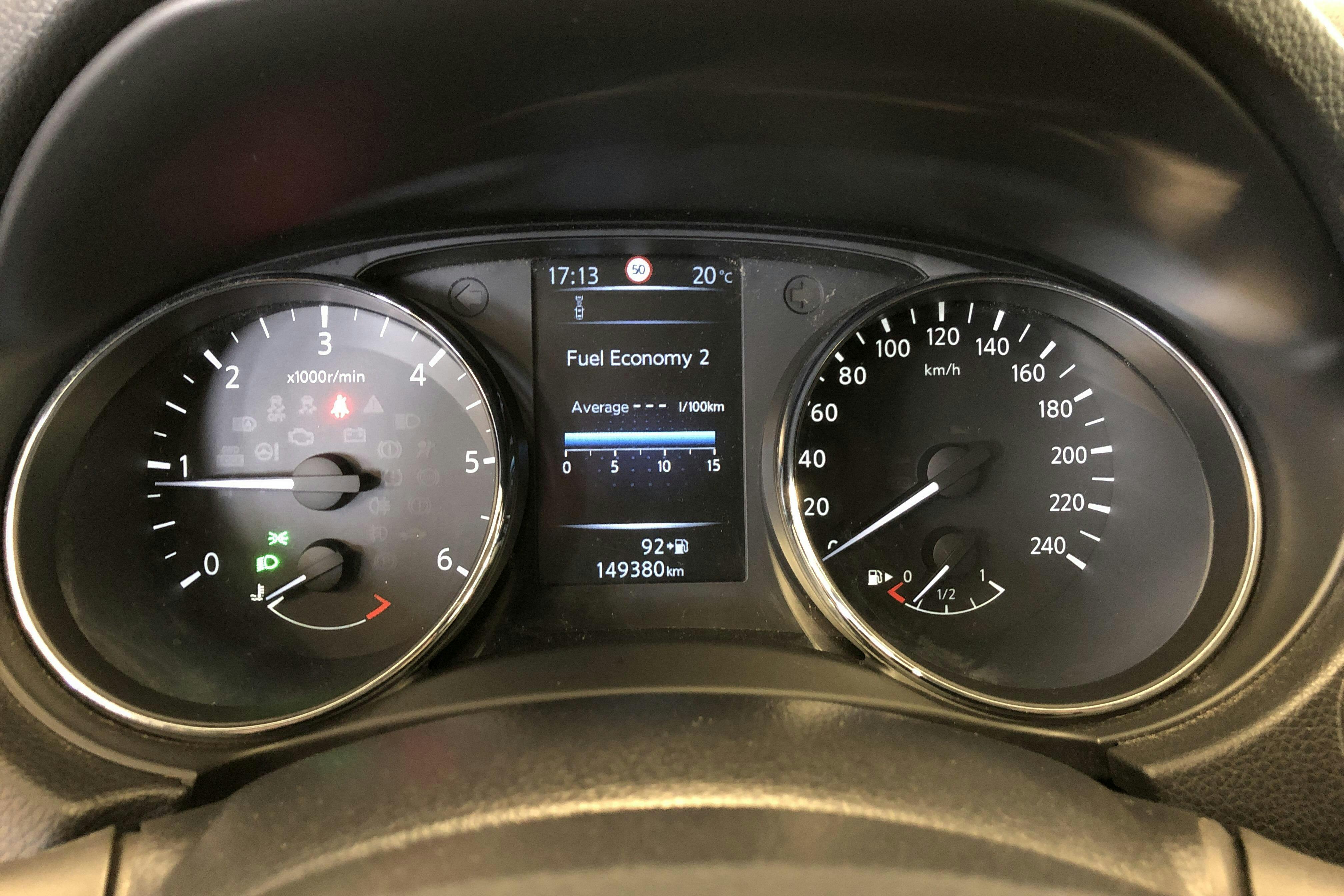 Nissan Qashqai 1.5 dCi (110hk) - 14 938 mil - Manuell - grå - 2016