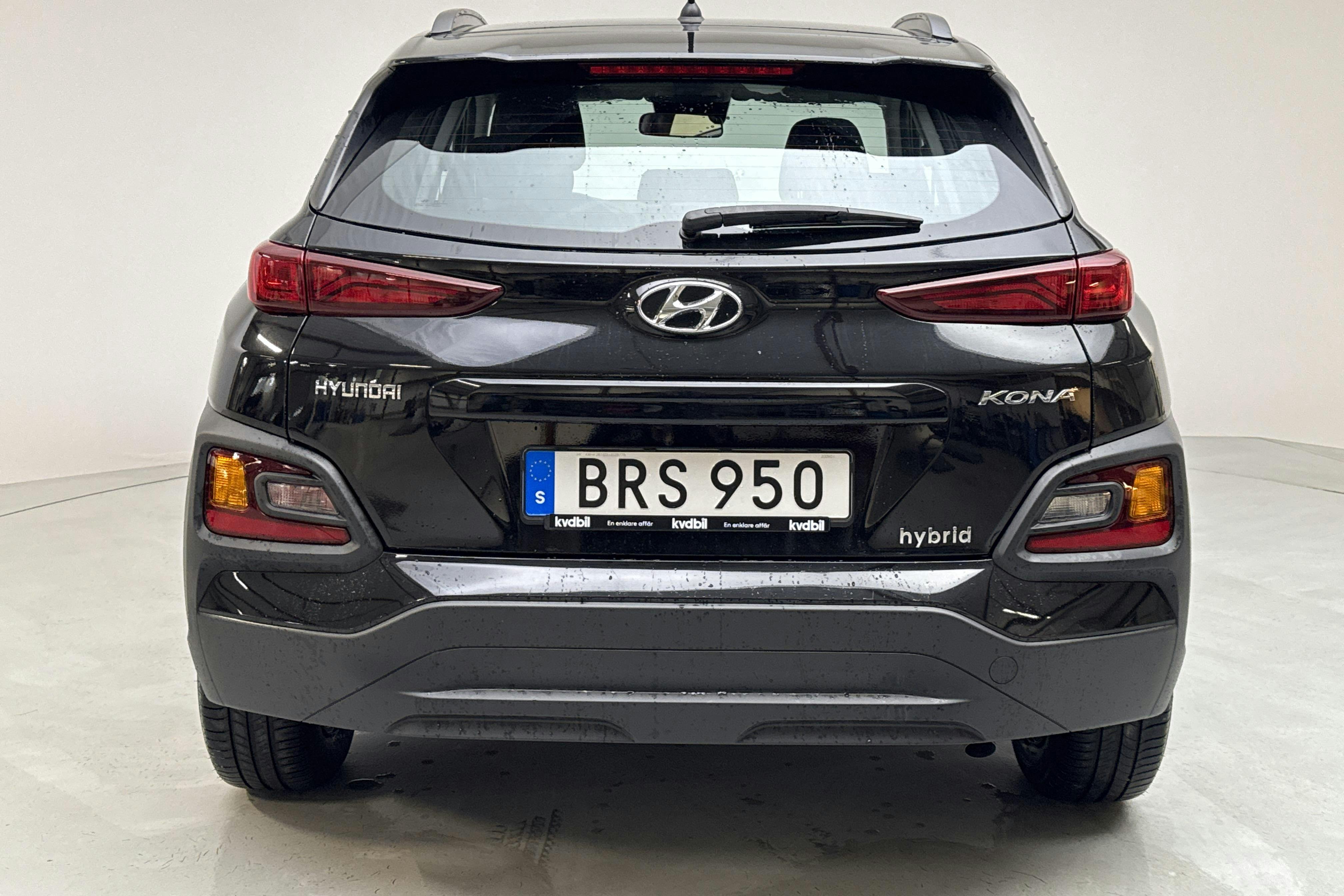 Hyundai Kona 1.6 GDI Hybrid (141hk) - 29 850 km - Automatic - black - 2020