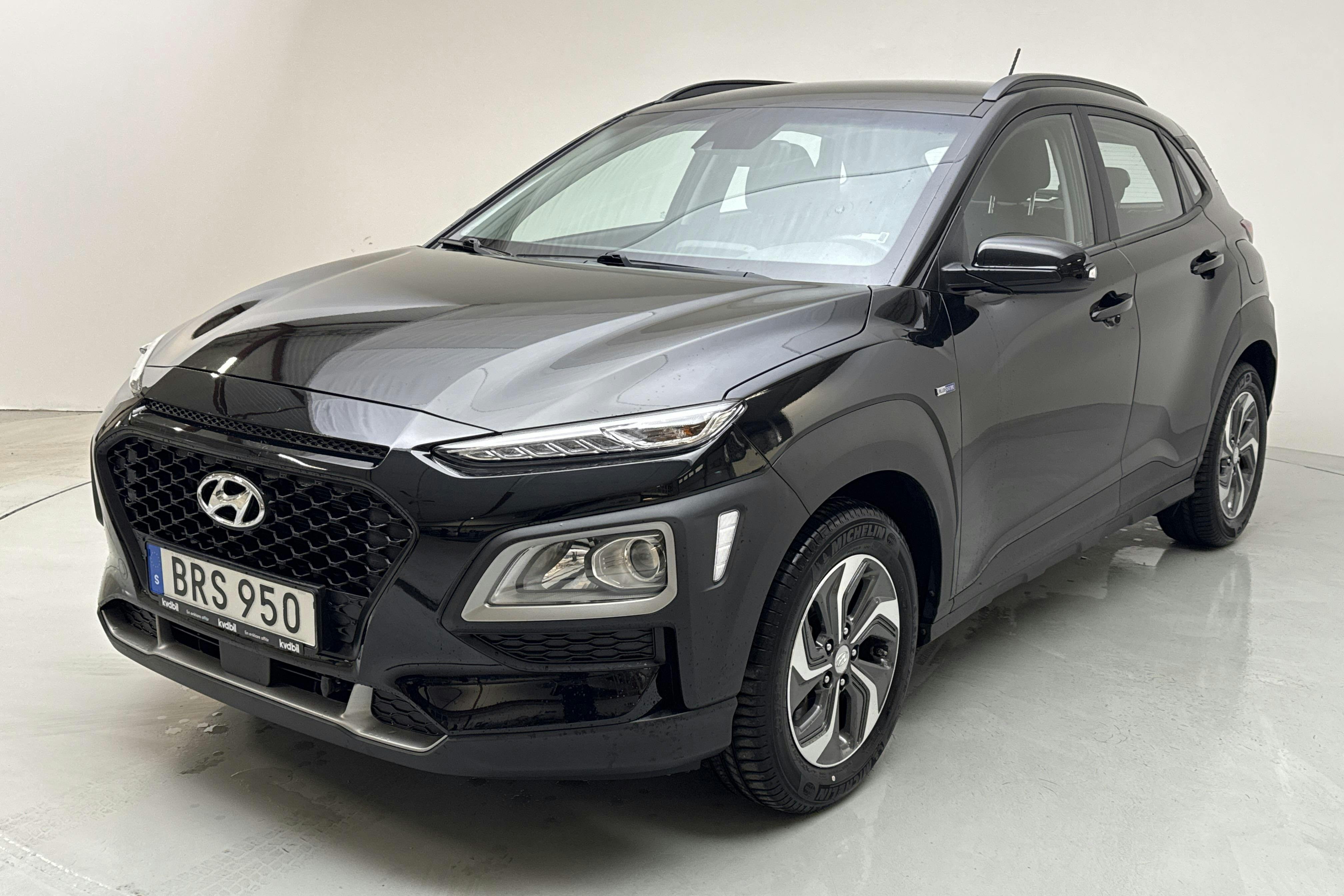 Hyundai Kona 1.6 GDI Hybrid (141hk) - 29 850 km - Automatic - black - 2020