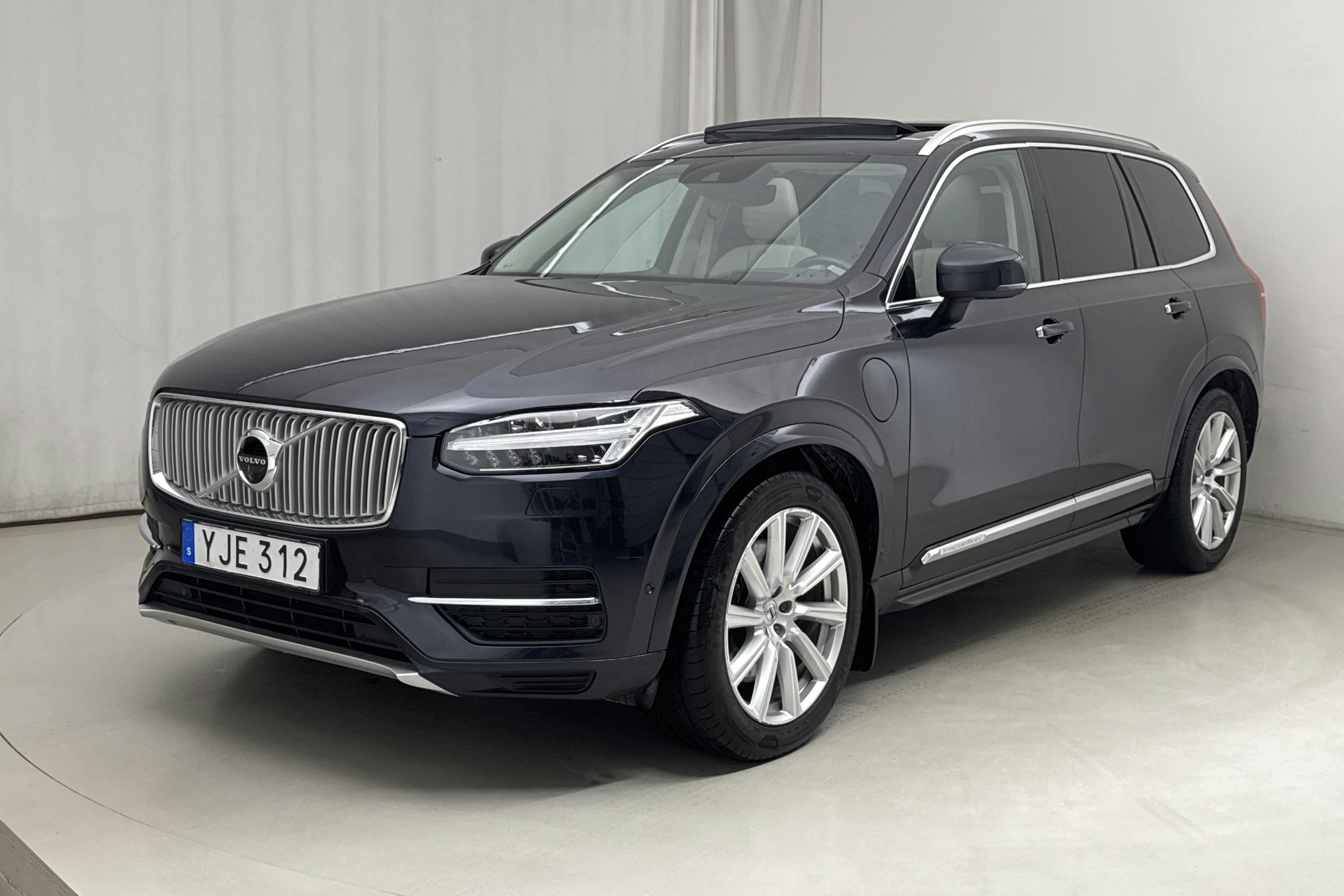 Volvo XC90 T8 AWD Twin Engine (400hk) - 214 500 km - Automaattinen - Dark Blue - 2017