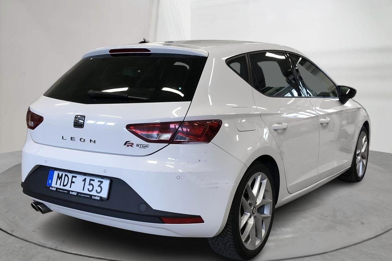 Seat Leon 1.4 TSI 5dr (150hk) - 98 710 km - Manual - white - 2016
