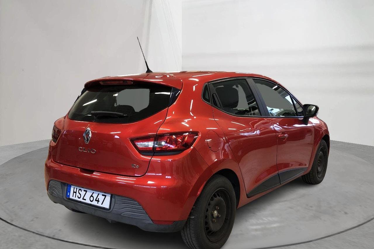 Renault Clio IV 0.9 TCe 90 5dr (90hk) - 124 620 km - Manual - red - 2015